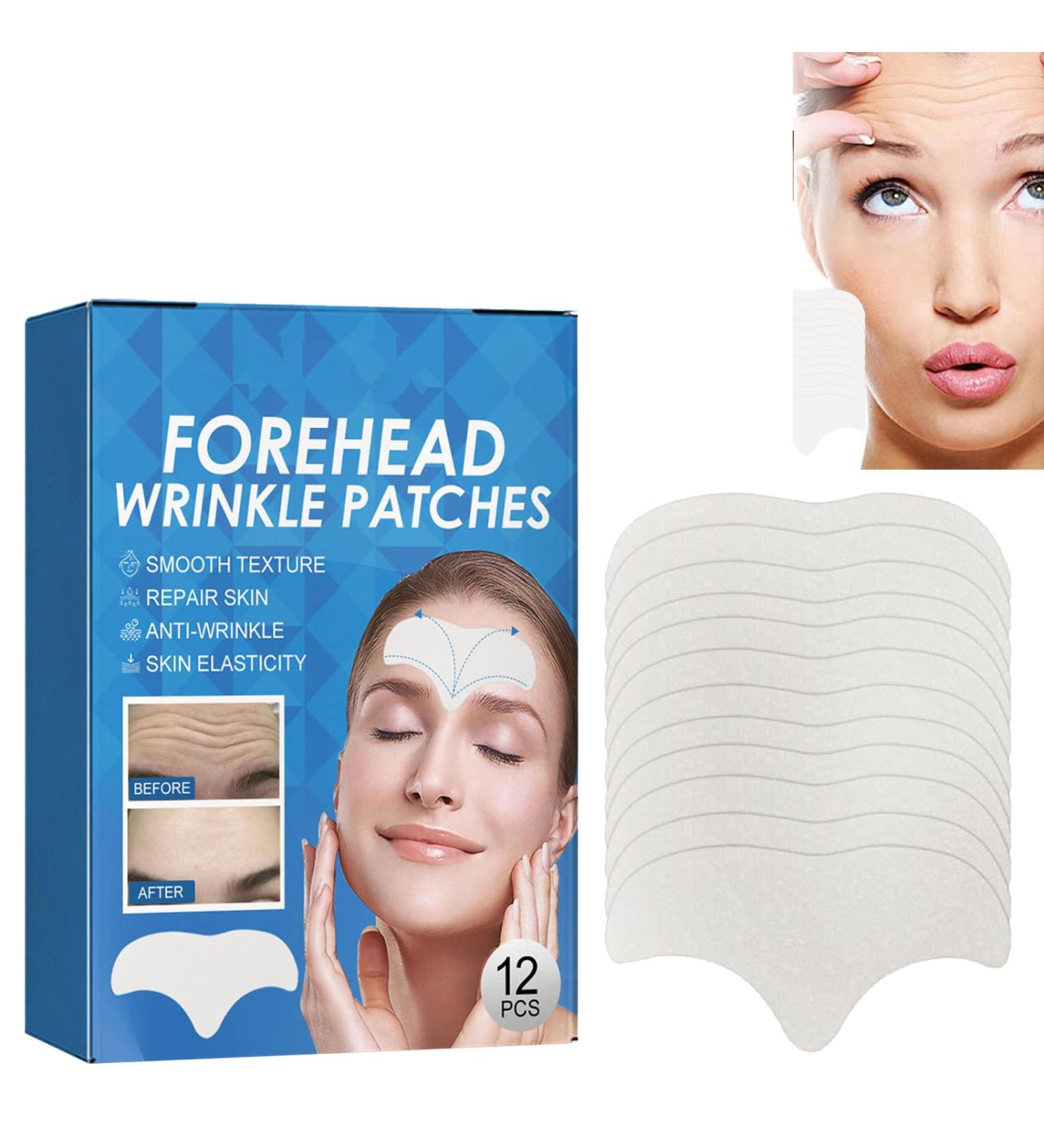 KOAHDE Collagen Forehead Anti Wrinkle Patches Frontal Wrinkle Patch Forehead Anti Wrinkle Patches Facial Anti-Wrinkle Patches Forehead Face Smoothing Patches Forehead Moisturizing Patches 12PC - Buy Online on GoSupps.com