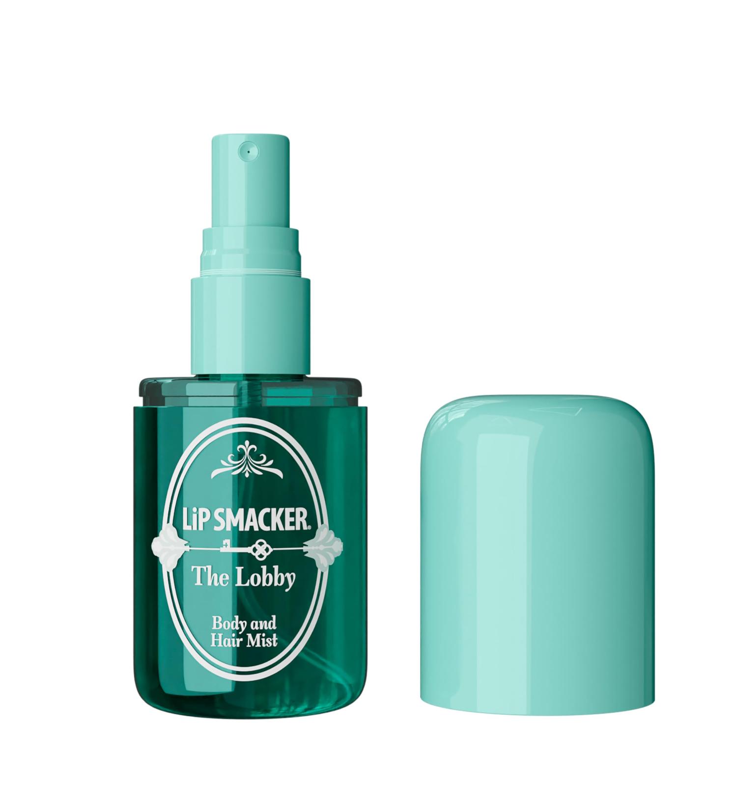 Lip Smacker Holiday Hair & Body Mist Marshmallow Scent Travel Size Perfume Spray Festive Gift for Kids & Adults The Lobby 1.98 Fl Oz (Pack of 1)