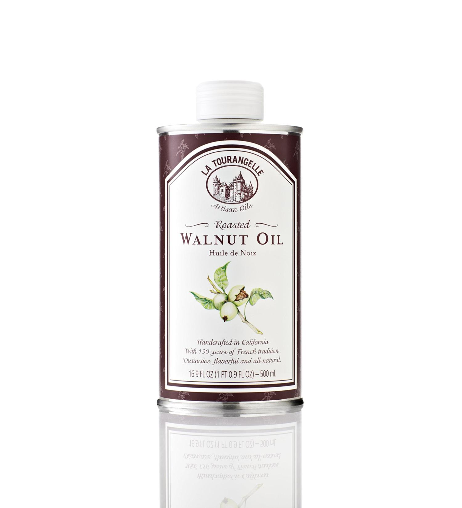 La Tourangelle Roasted Walnut Oil 16.9oz (Pack of 3) - Premium Quality, Cold-Pressed, Packaging May Vary - Buy Online on GoSupps.com