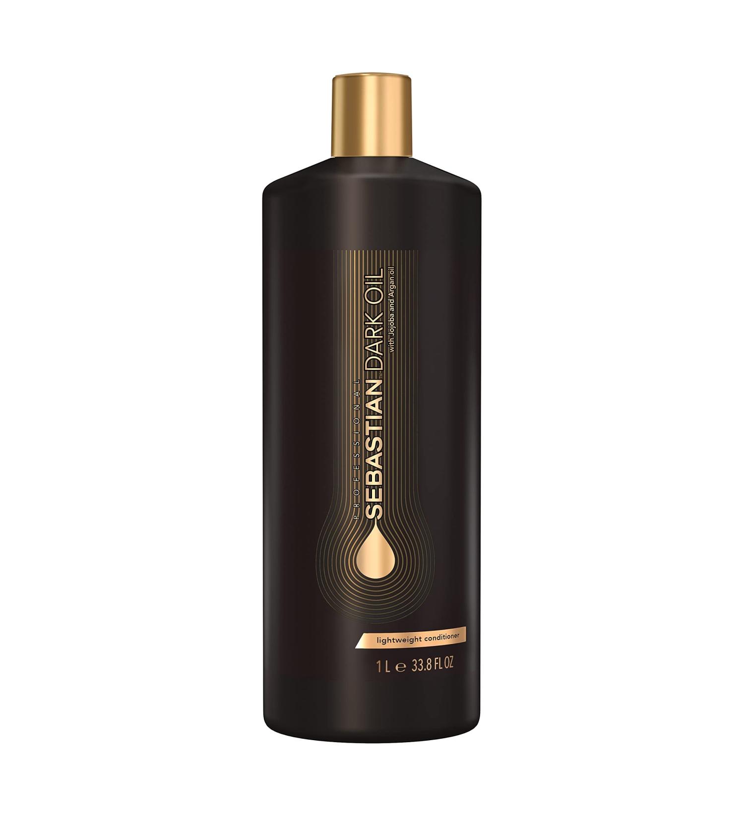 Sebastian Professional Dark Oil Lightweight Conditioner - 33.8 fl oz - Infused with Jojoba & Argan Oil - Buy Online on GoSupps.com