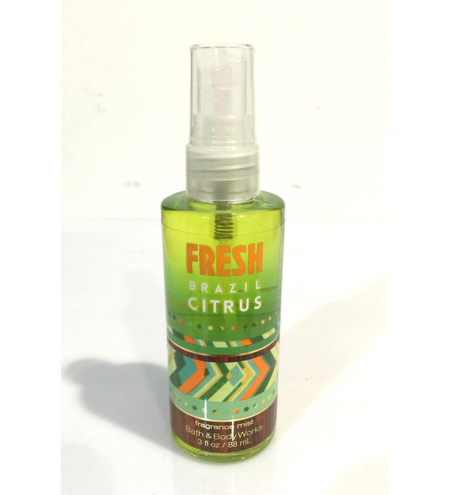 Fresh Brazil Citrus Fragrance Mist 3 Oz New Bath and Body Works