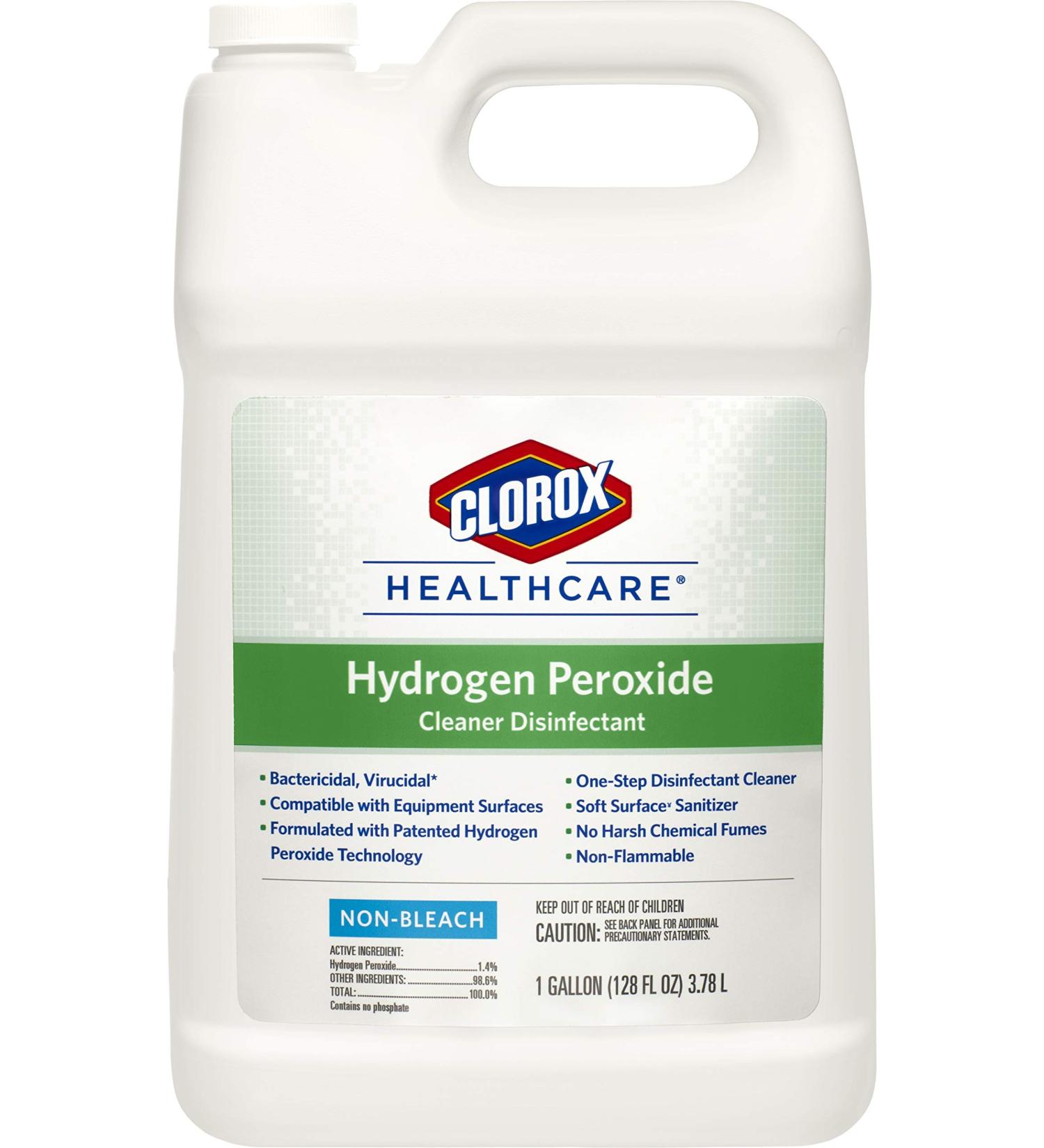 Clorox Healthcare Hydrogen Peroxide Cleaner Disinfectant Refill - 128 oz - Buy Online on GoSupps.com