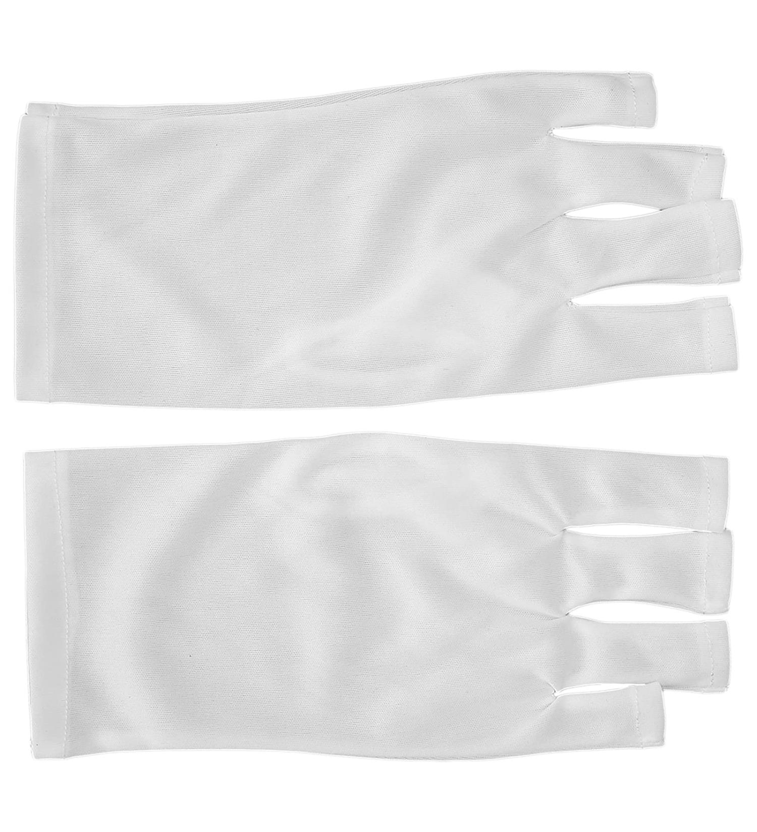 Nail Art Skin Care Glove Anti-UV Polyester 8.7x4 Inch Nail Art UV Protection Gloves 1 Pair for Hiking Driving Activities (BROLEO3mpiw1rzq9-12) - Buy Online on GoSupps.com