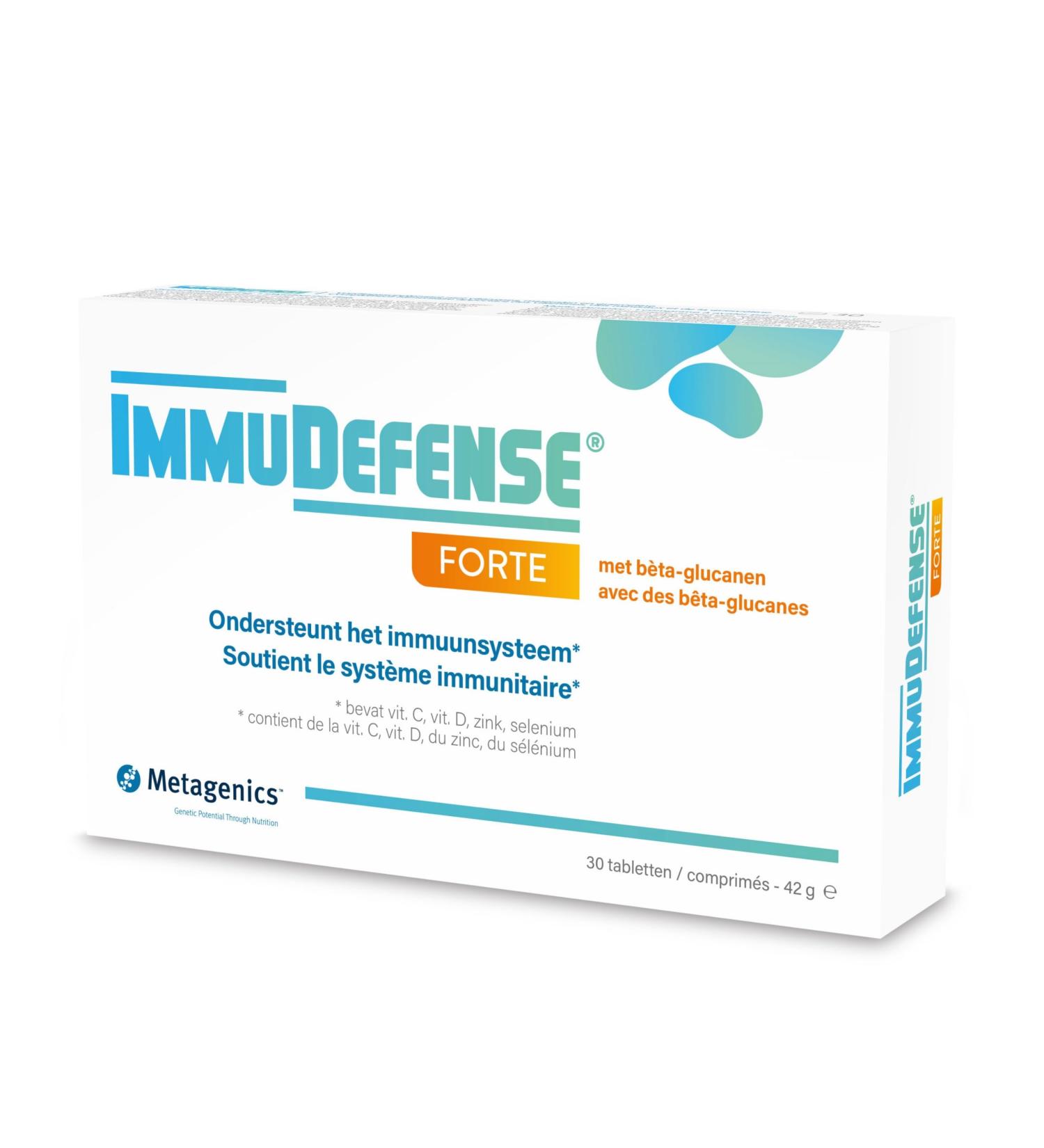 ImmuDefense Forte - Supports Defenses and Immune System - Dietary Supplement - 1 Month Cure - 30 Tablets - Buy Online on GoSupps.com