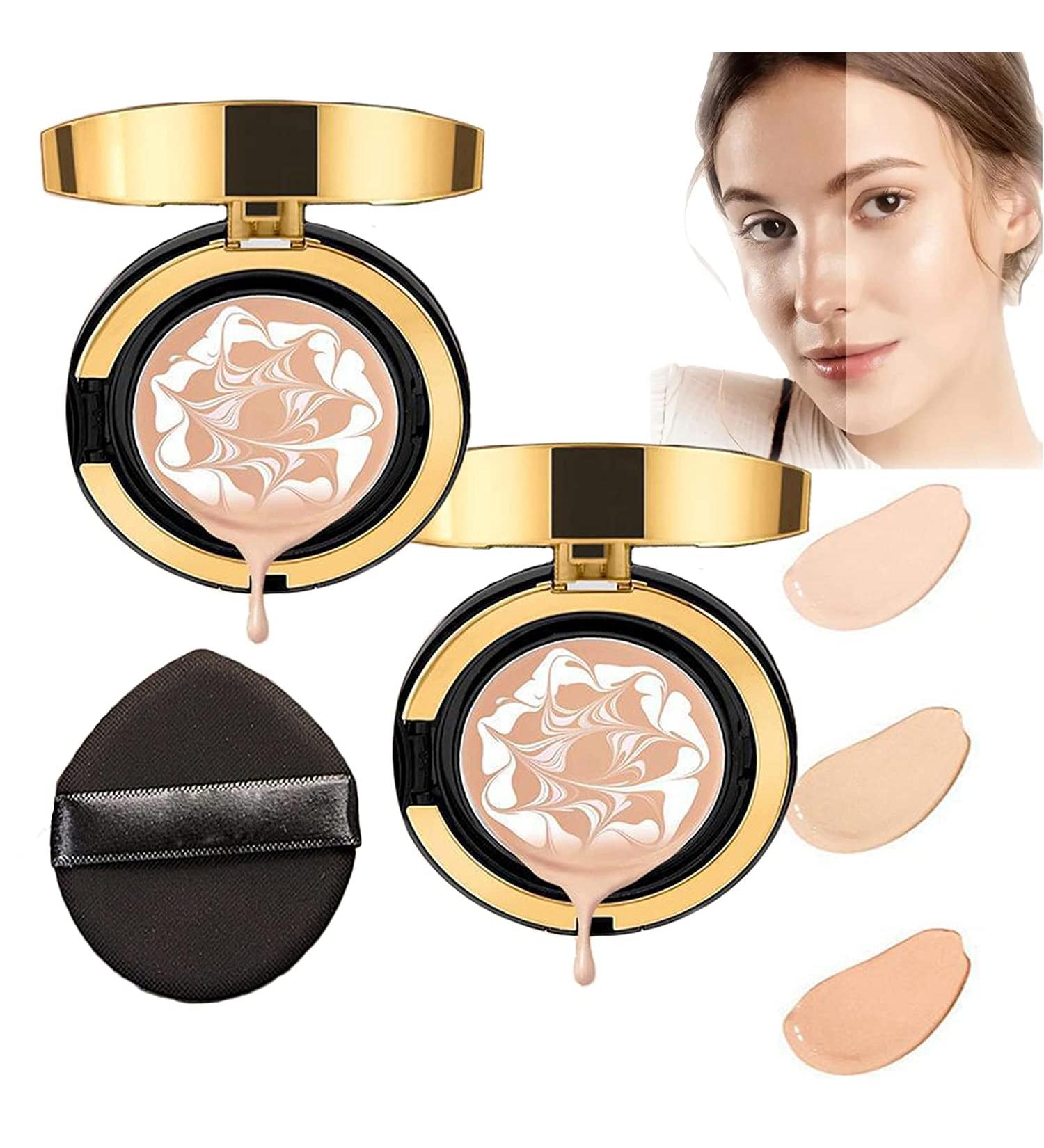 Air cushion BB cream waterproof foundation three-color concealer matte air cushion oil control long-lasting matte moisturizing air cushion easy to apply - Buy Online on GoSupps.com