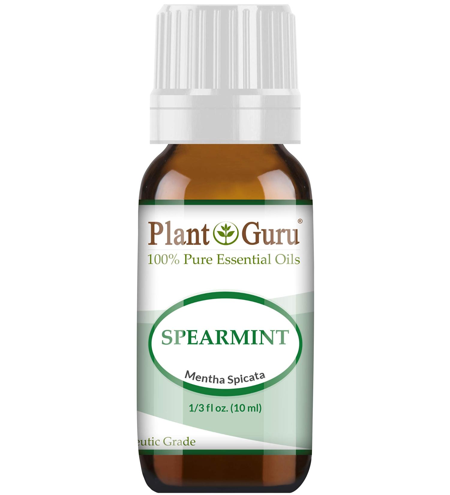Spearmint Essential Oil 10 ml. 100% Pure Undiluted Therapeutic Grade for Aromatherapy Diffuser