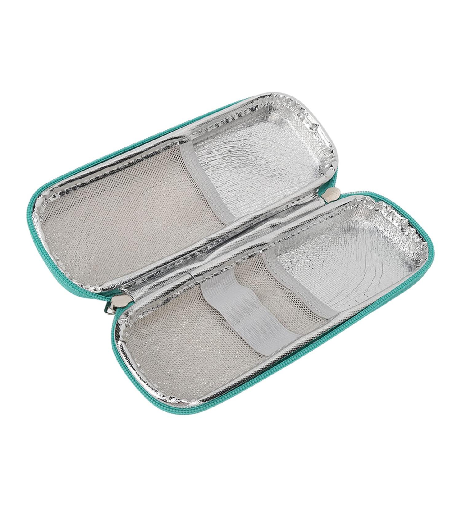 Insulin Cooling Bag - Travel Insulin Cooler Case for Diabetic Supplies | Safe EVA Material - Buy Online on GoSupps.com