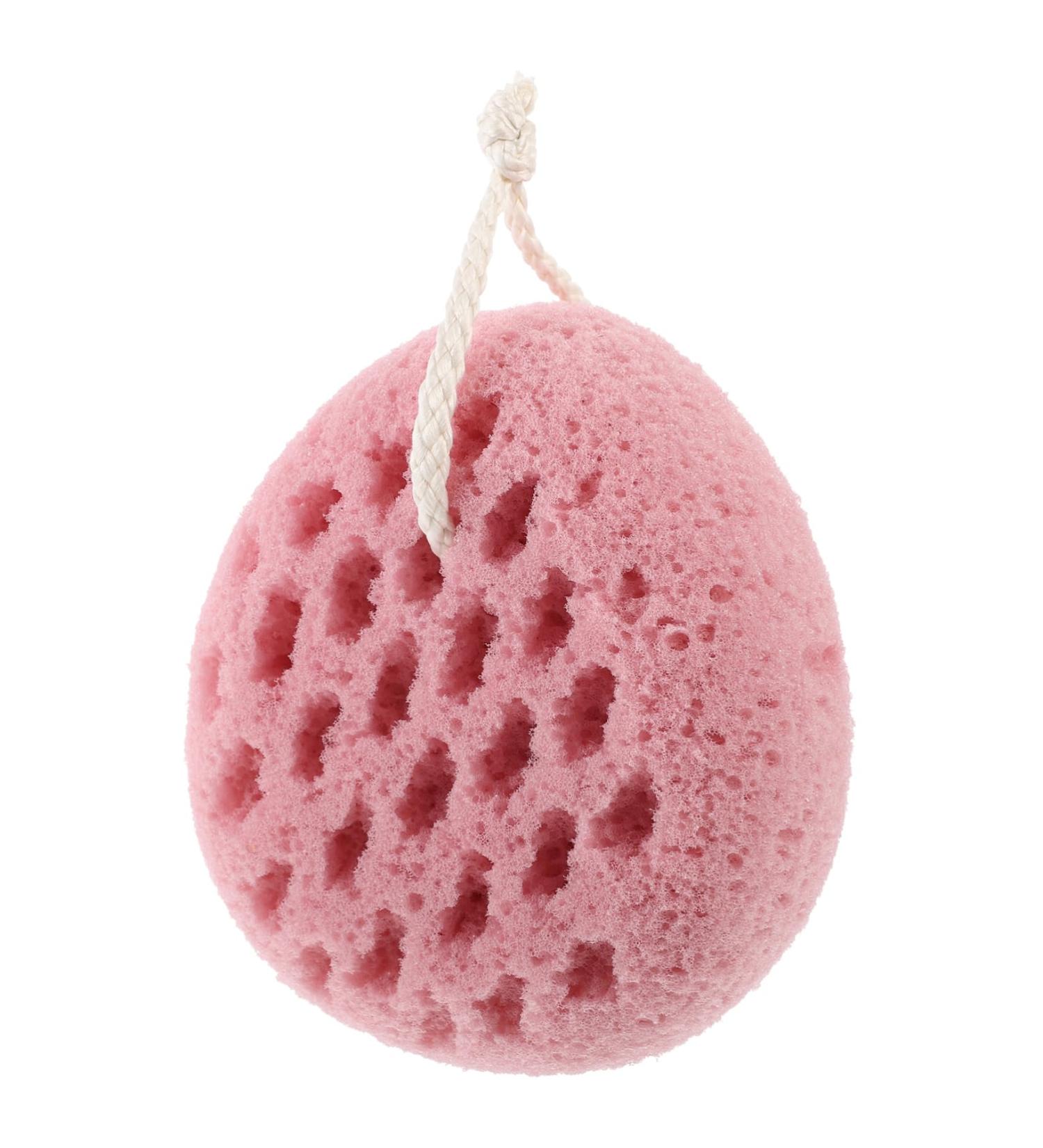 Beaupretty Bath Sponge Exfoliating Tool Shower Scrubber Body Sponges Reusable Frosted Ball Bathroom Shower Loofah Bath Ball Scrubber Shower Pouf Pink Girl Tub Polyurethane Hair Ring - Buy Online on GoSupps.com