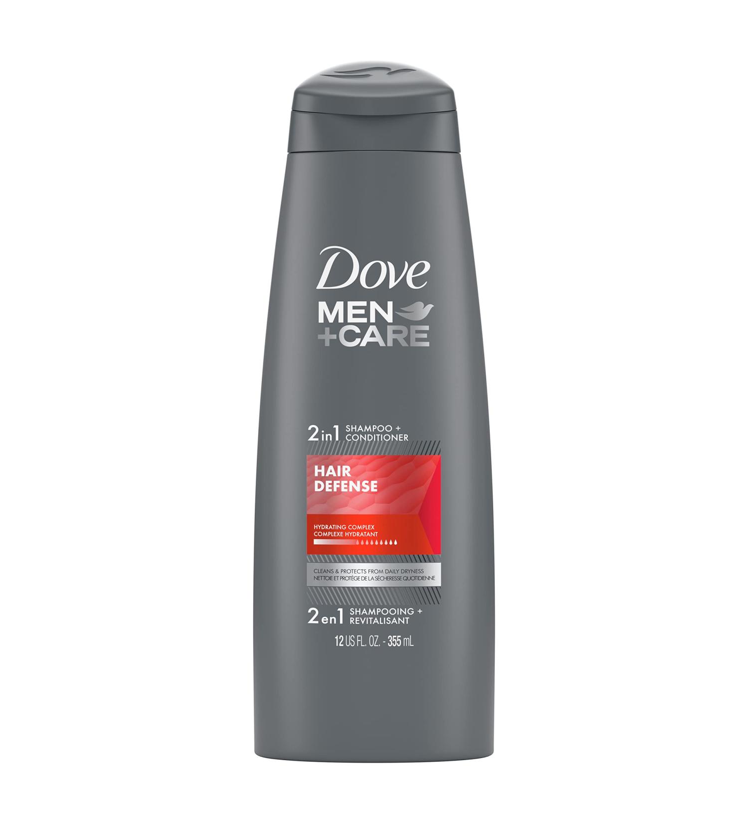 Buy Dove Men+Care 2-in-1 Shampoo & Conditioner - Clean Hair Defense for Strong Healthy Hair - 12 oz - International Shipping Available - Buy Online on GoSupps.com