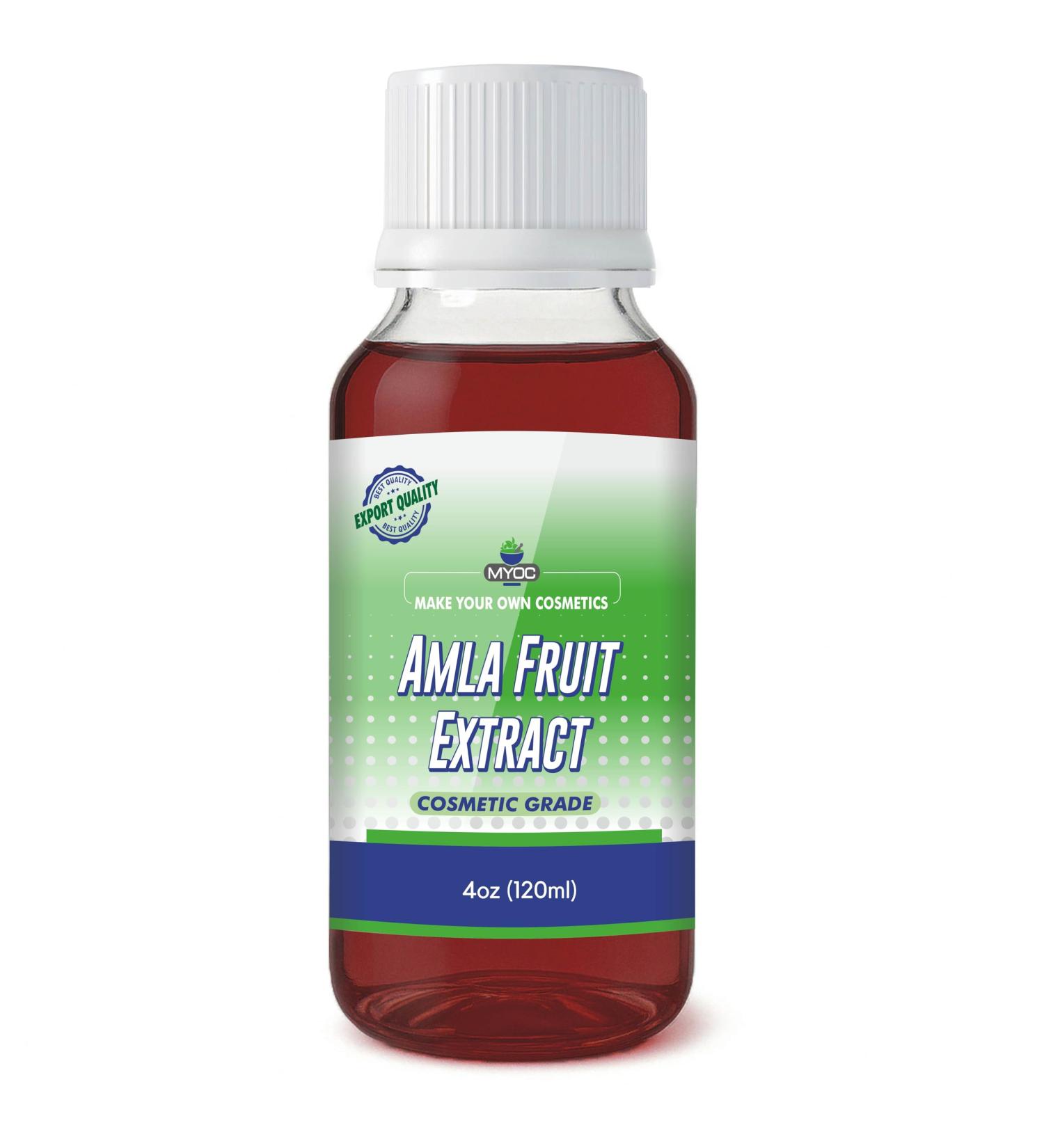 MYOC_Amla_(Gooseberry)_Fruit_Liquid_Extract_|_Cosmetic_Grade_Botanical_Ingredient_|_Non-Edible_|_Herbal_Extract_for_DIY_Haircare_&_Skincare_|_30ml - Buy Online on GoSupps.com