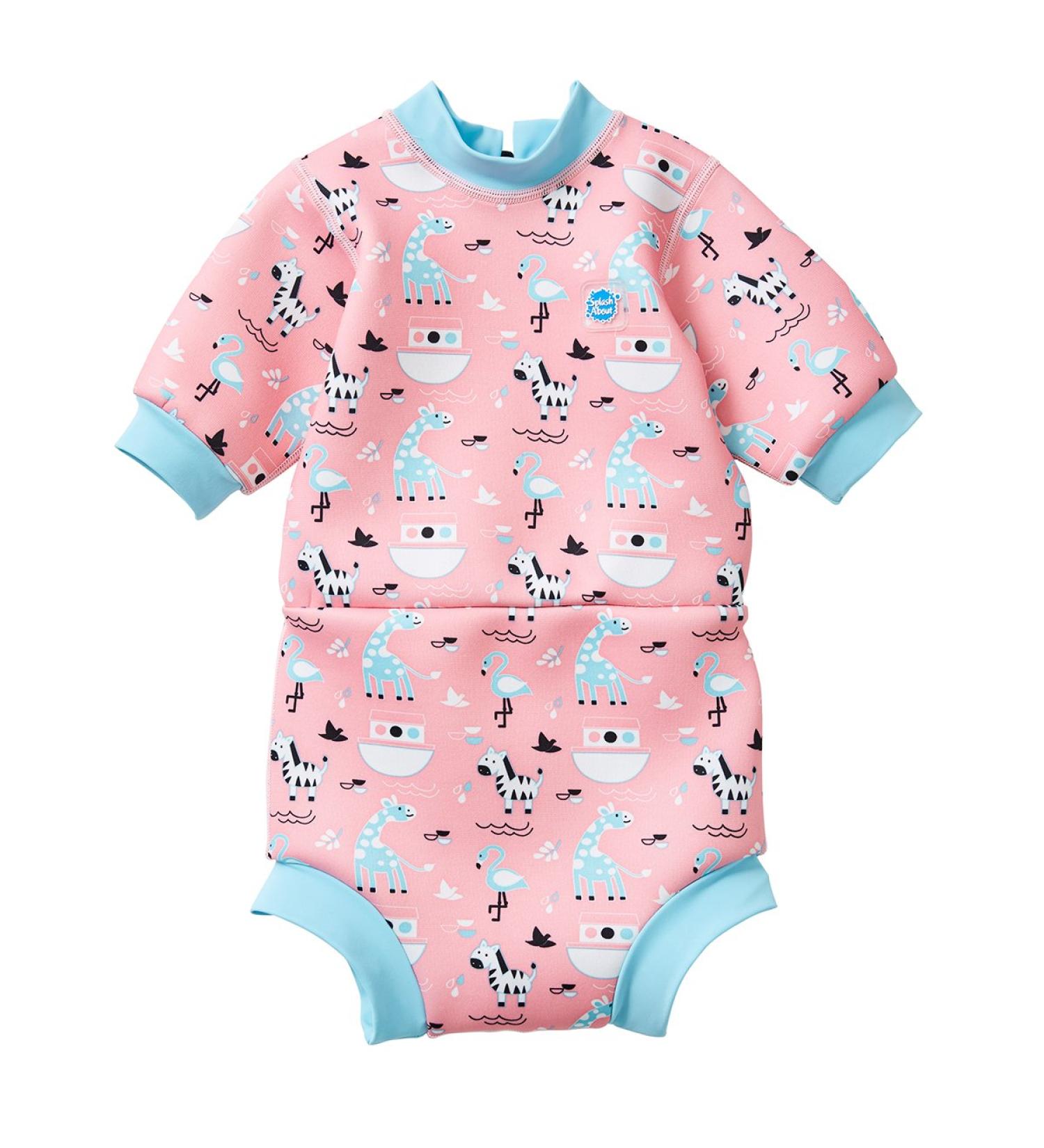 Splash About Happy Nappy Wetsuit | Reusable Swim Nappy | Nina's Ark | 6-14 Months - Buy Online on GoSupps.com