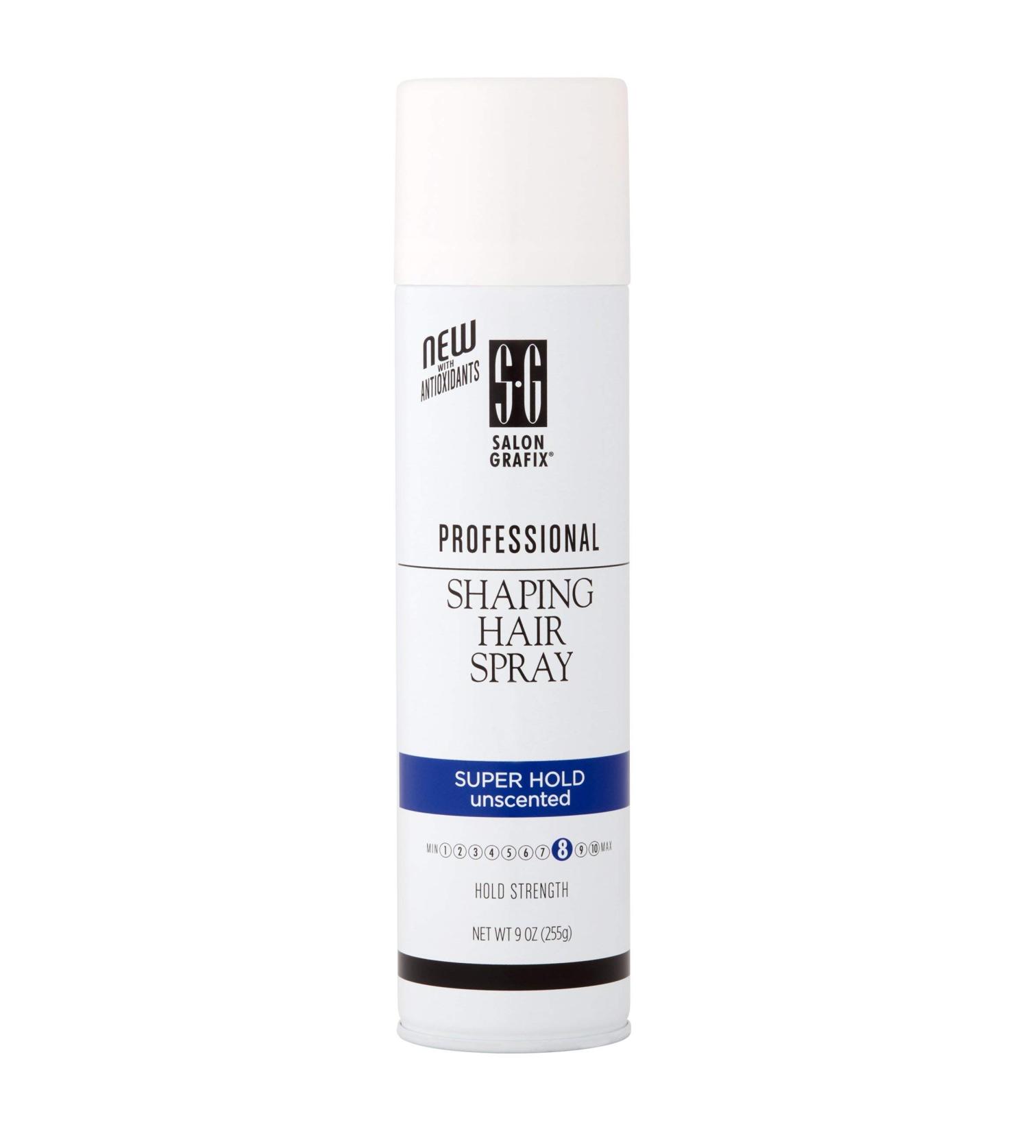 Salon Grafix Shaping Hair Spray Super Hold Unscented (Pack of 1) - Buy Online on GoSupps.com
