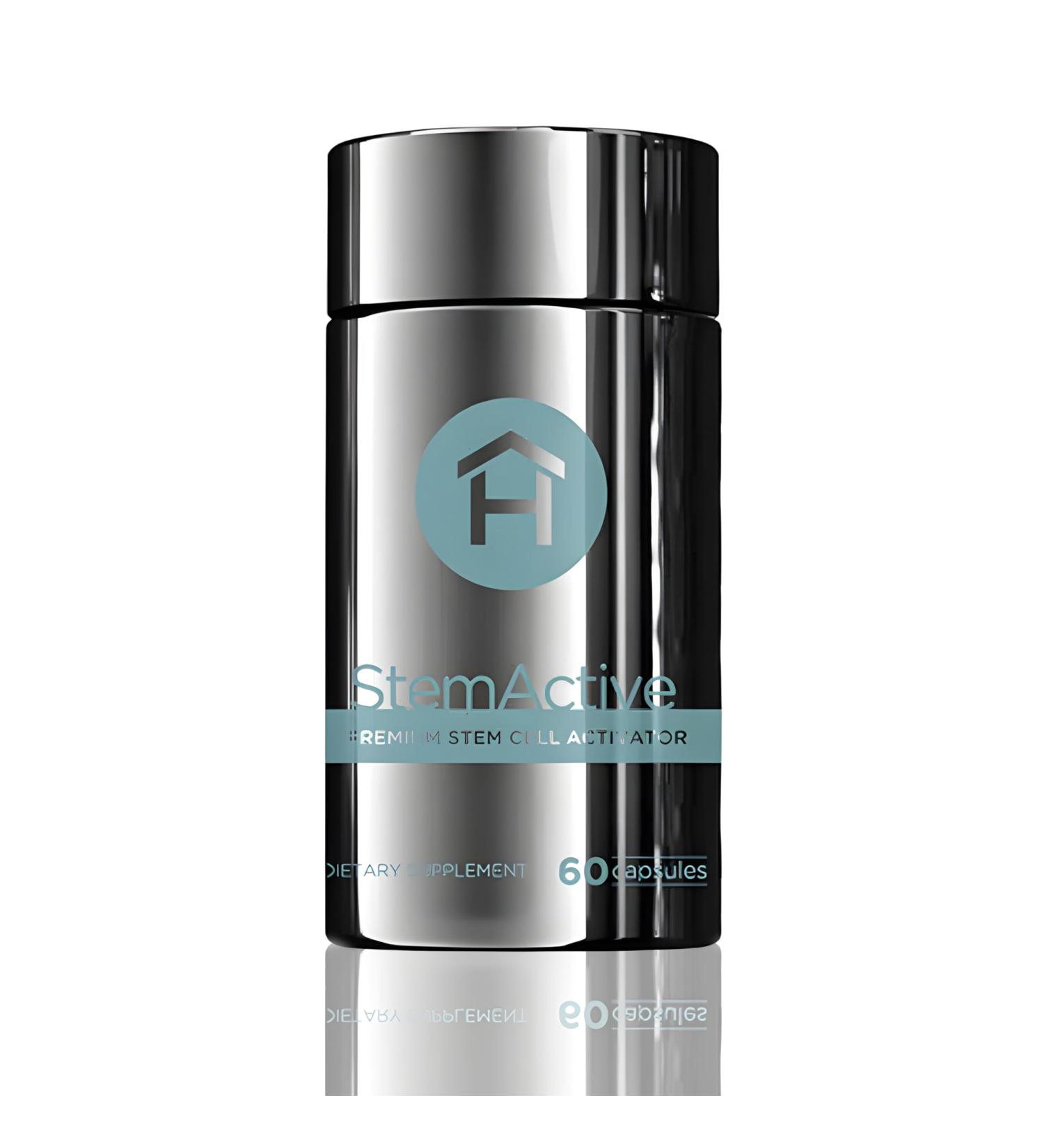 HEALTHY home StemActive Stem Cell Support Supplement - 60 Capsules - Boost Circulating Stem Cells - Premium Stem Cell Activator - Madagascan Aloe Macrolada - Blue-Green Algae - Buy Online on GoSupps.com