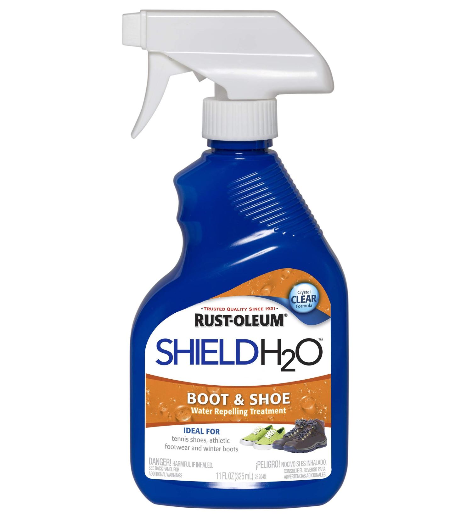Rust-Oleum 280886 Shield H2O Boot & Shoe Spray 11 oz Clear - Waterproof Protection - Buy Online on GoSupps.com