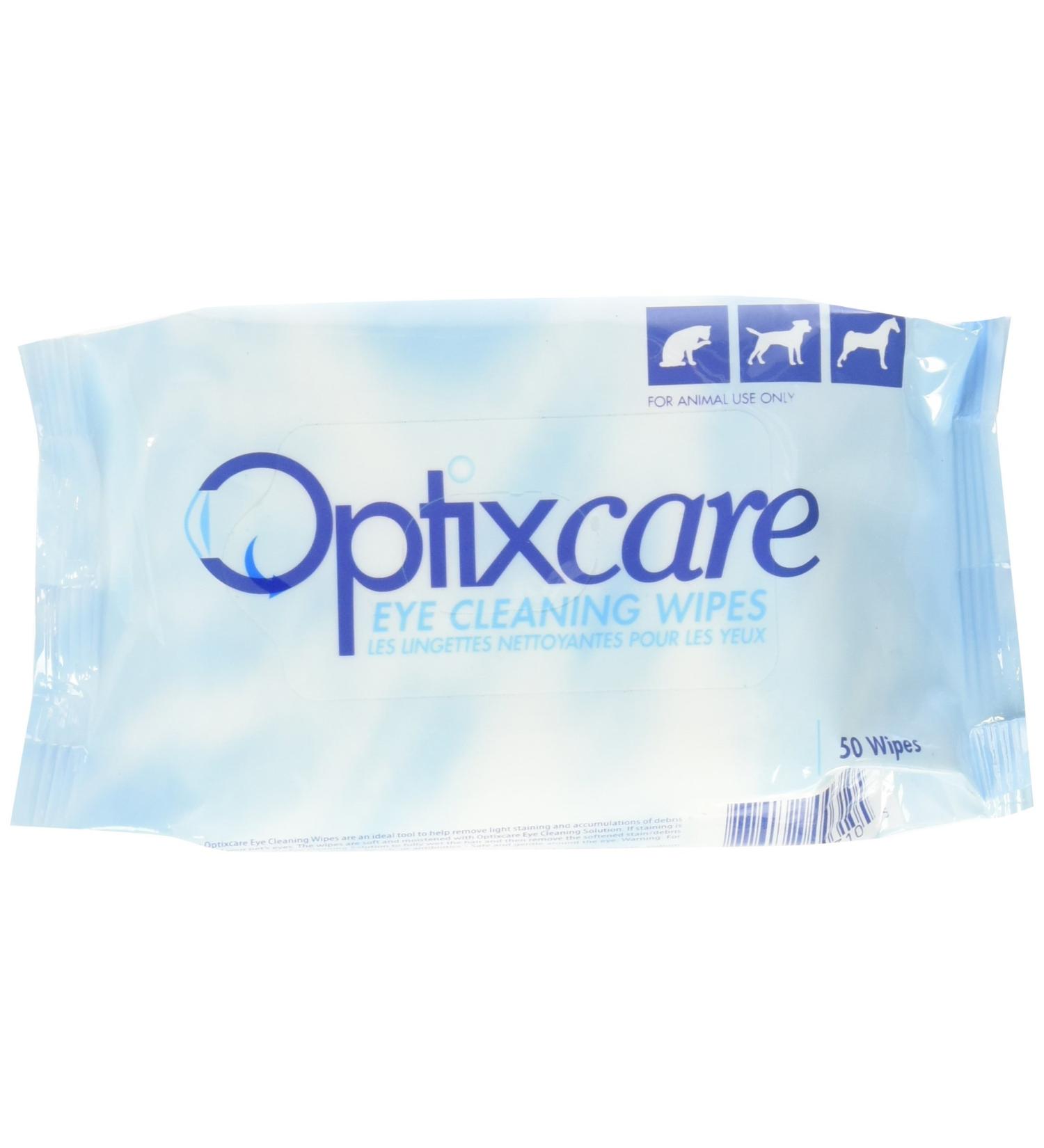 Optixcare Eye Cleaning Wipes (50 Count)