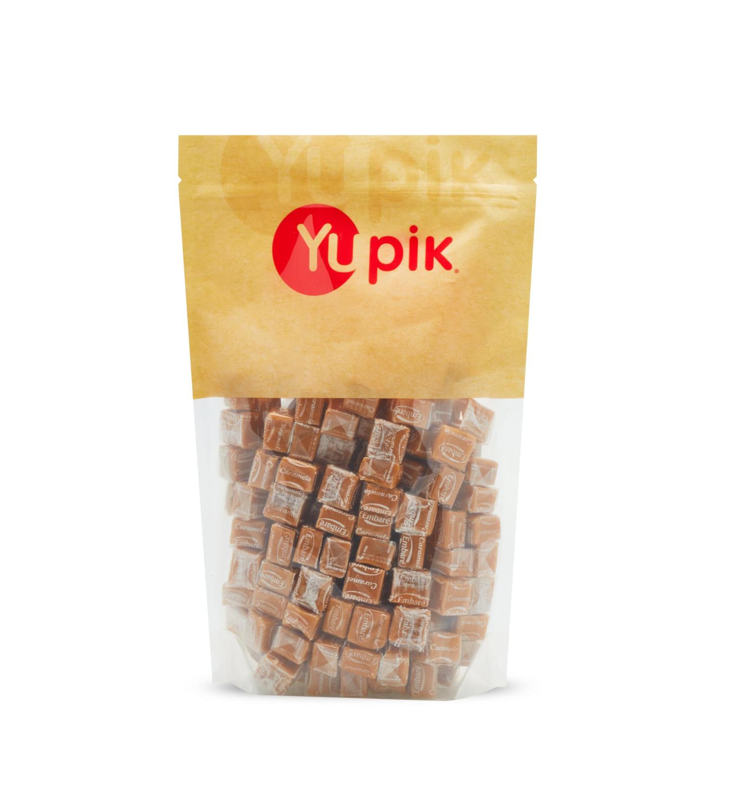 Yupik Creamy Caramels 1 kg Gluten-Free Individually Wrapped Semi-Soft Candies Caramel & Vanilla Flavor Sweet Candy Delicious Snacks Ideal for Gifting Halloween & Holidays 1 kg (Pack of 1) - Buy Online on GoSupps.com
