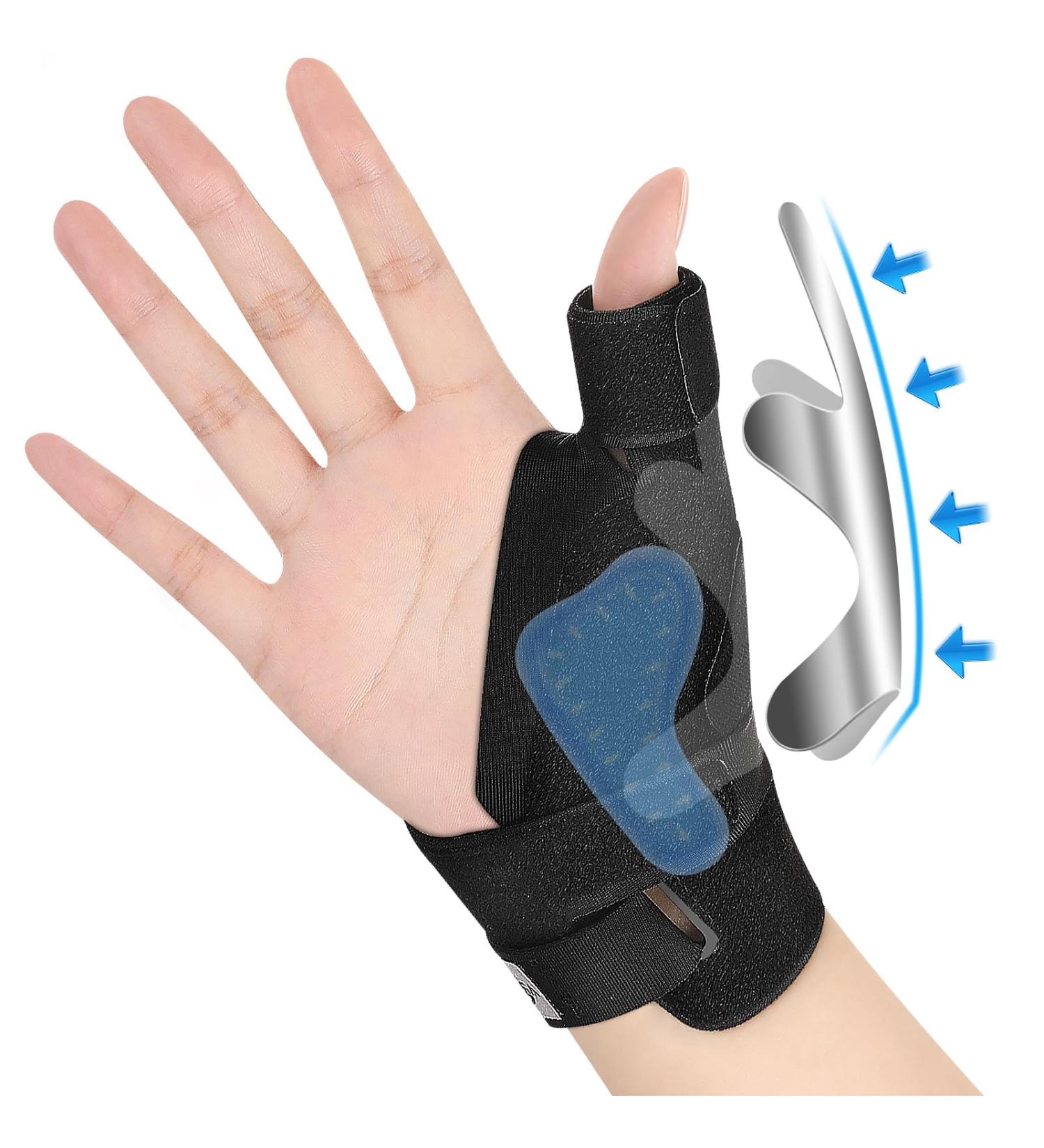 Buy Thumb Brace Right Hand Splint | De Quervain's Tenosynovitis & Arthritis Pain Relief | Thumb Tendonitis Stabilizer for CMC Joint Support - Buy Online on GoSupps.com