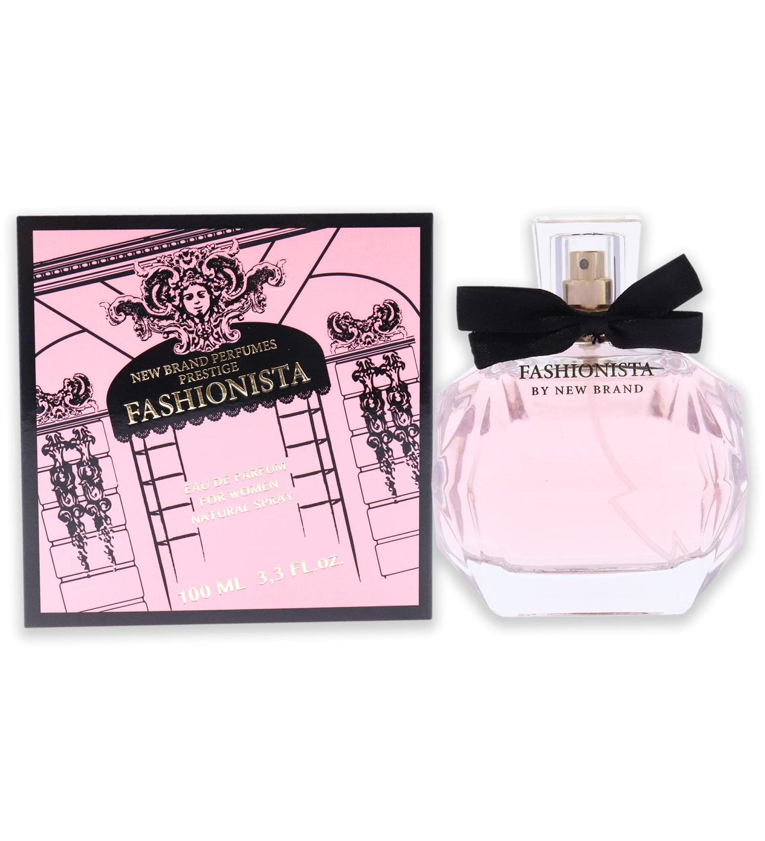 New Brand Perfumes Fashionista EDP Spray Women 3.3 oz (sem numero) 3.3 Ounce (Pack of 1) - Buy Online on GoSupps.com