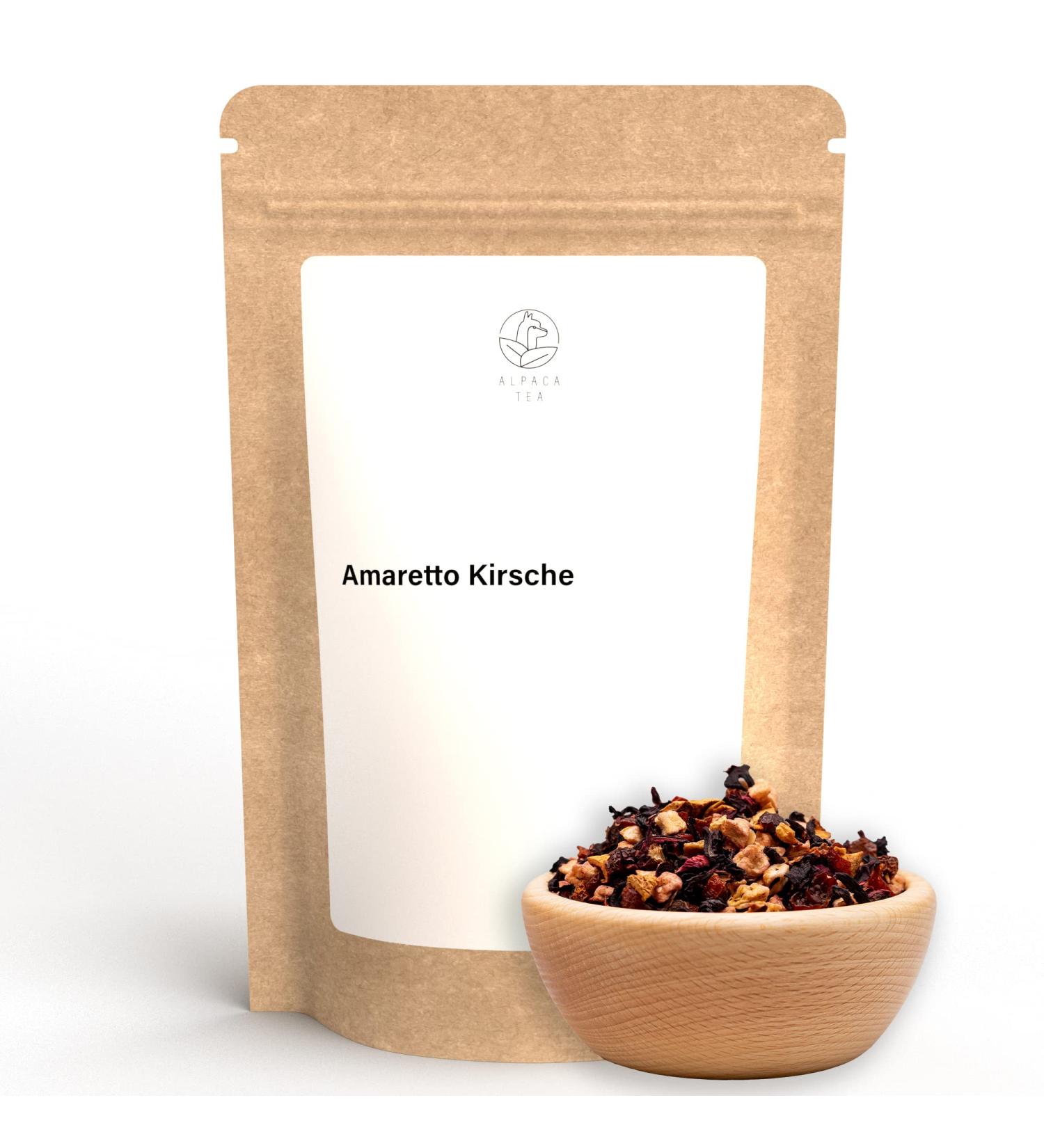Alpaca Tea Alpaca Tea | Amaretto/Cherry | Fruit Tea Blend | Loose | Resealable (2 x 100g)