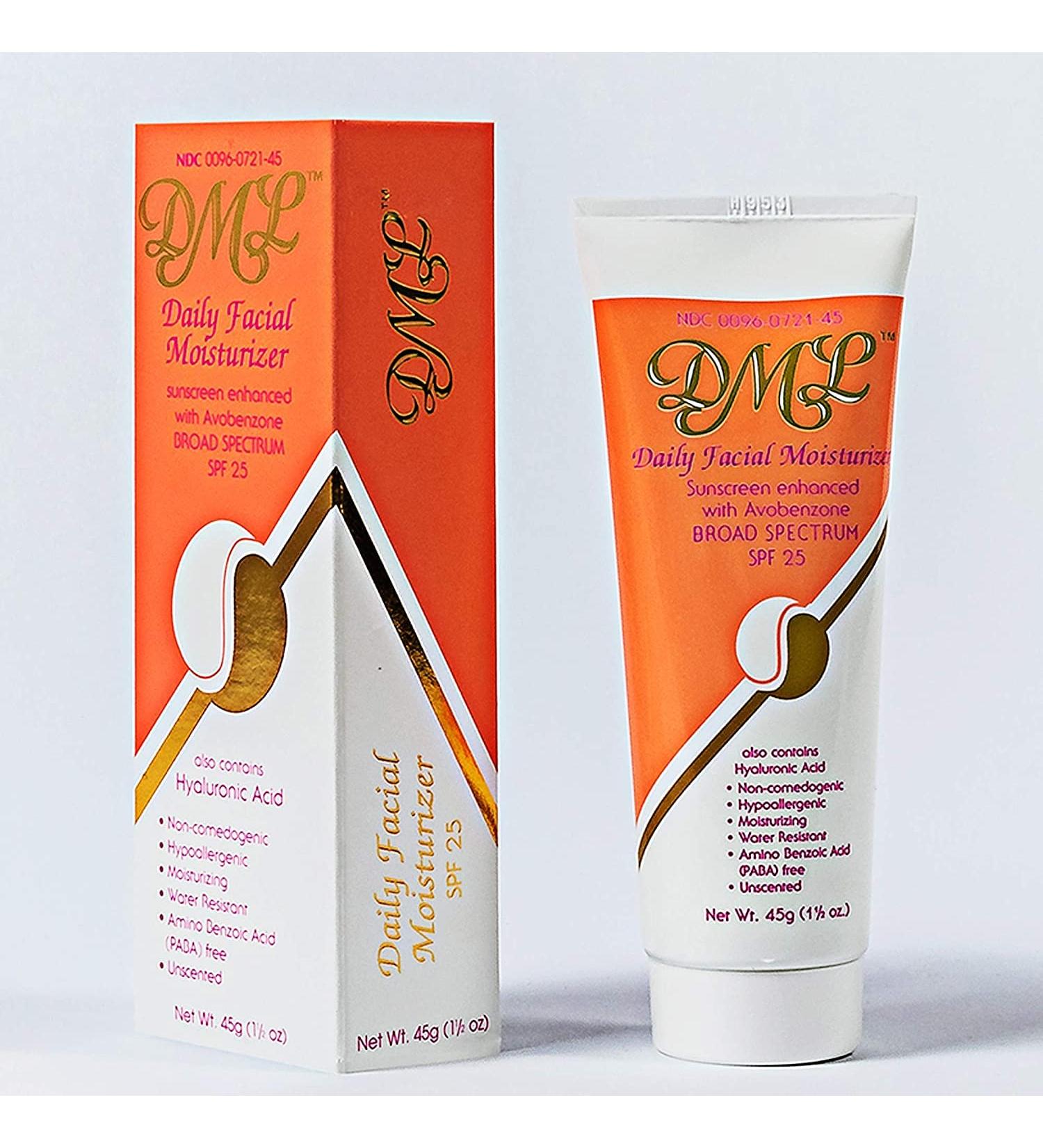 DML Facial Moisturizer SPF 25 1.50 oz - Pack of 2 | Hydrating Daily Sun Protection - Buy Online on GoSupps.com