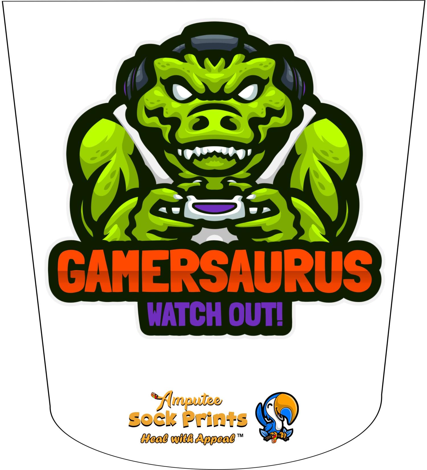 ATKA Gamersauraus V1 3PLY Amputee Sock for Small to Large Stump - Comfort and Support - Buy Online on GoSupps.com