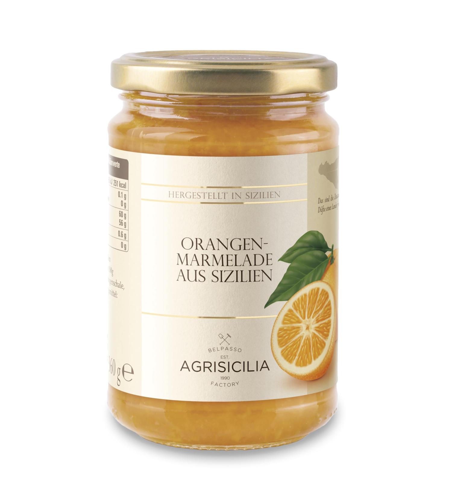 AgriSicilia - Orange Confitlades - 0.35kg - Pack of 6 - Buy Online on GoSupps.com