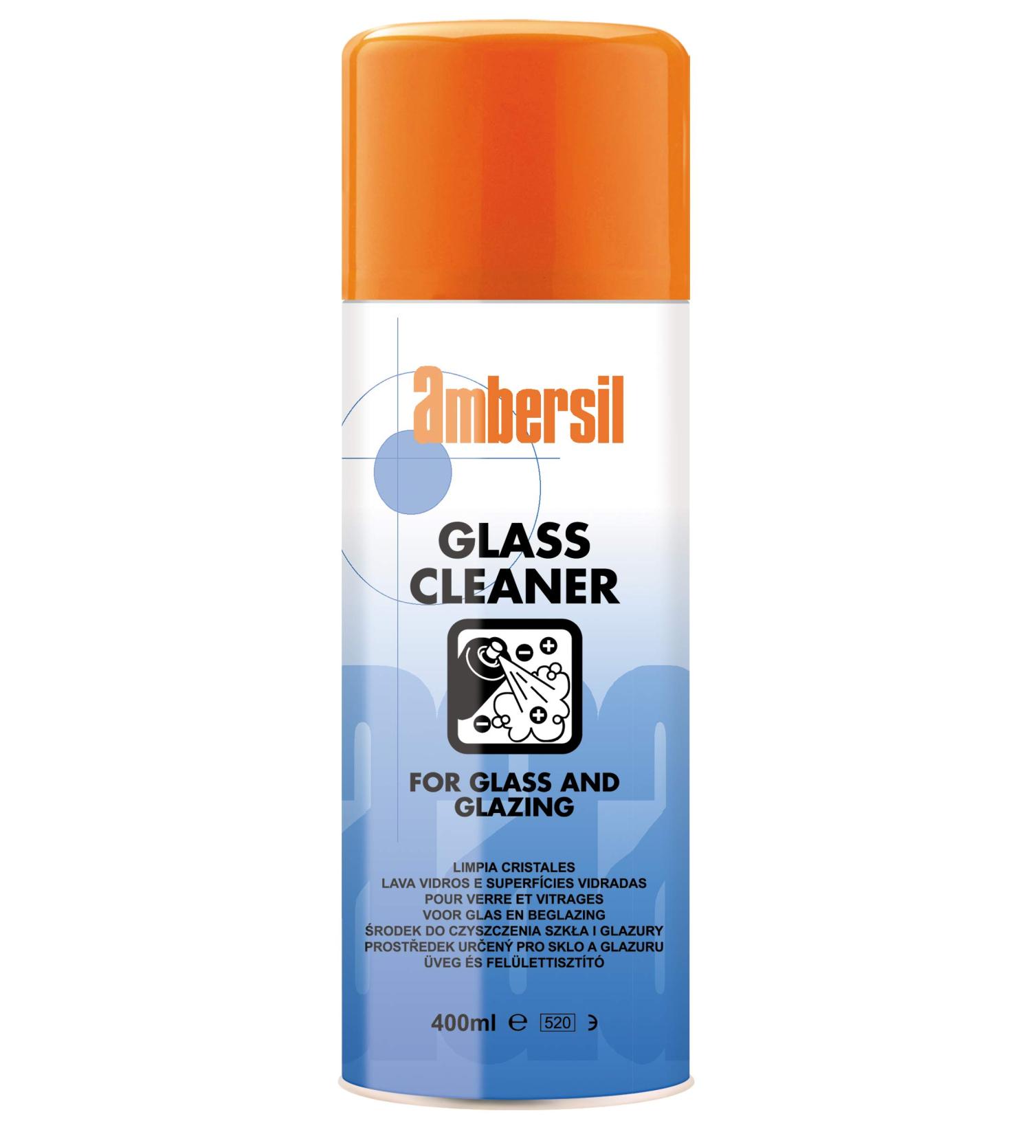 Ambersil 31596 Highly Effective Glass Cleaner - for Glass & Glazing 400ml