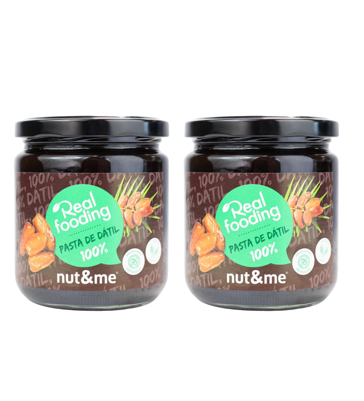 Realfooding Date Paste 1kg nut&me | 100% Date | Natural Sweetener | No Added Sugars | No Additives | Gluten Free | Lactose Free | Non-GMO | Halal - Buy Online on GoSupps.com