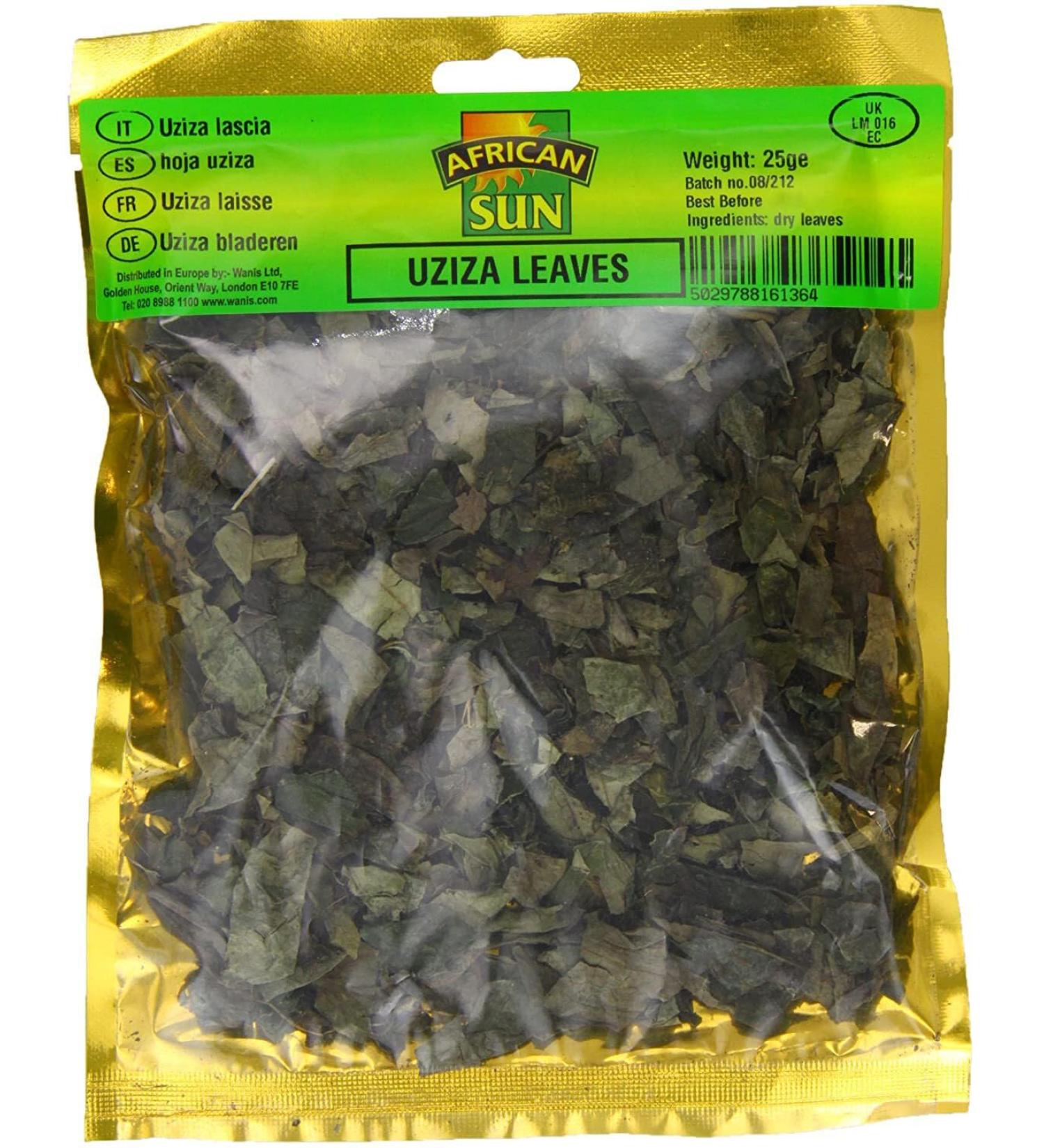 SKAfrican Sun Uziza Leaves 25g