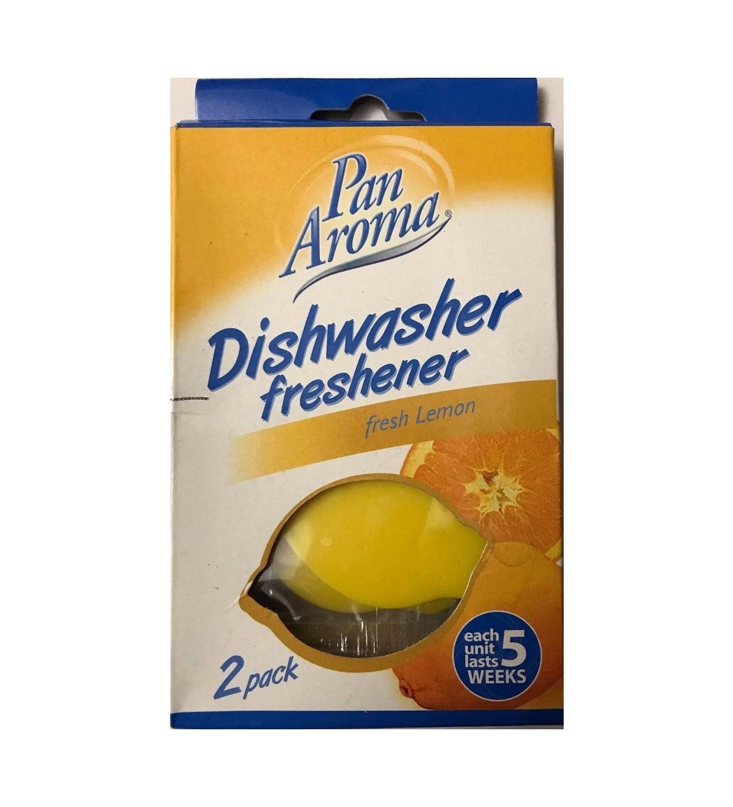 Pan Aroma Dishwasher Freshener Lemon 2 Pk - Buy Online on GoSupps.com