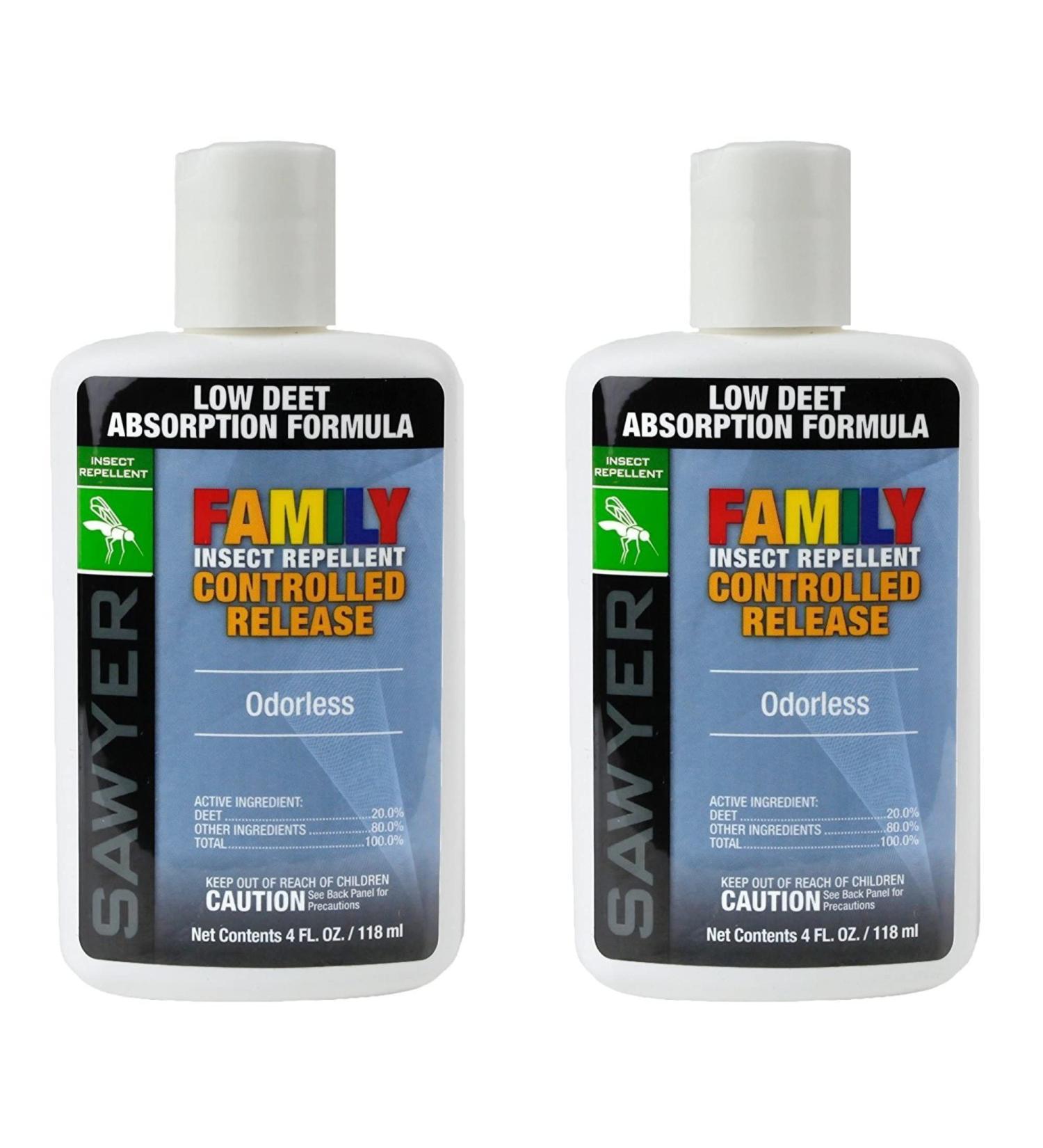 Sawyer 20% DEET Premium Family Insect Repellent Lotion 4-oz - 2 Pack - Buy Online on GoSupps.com