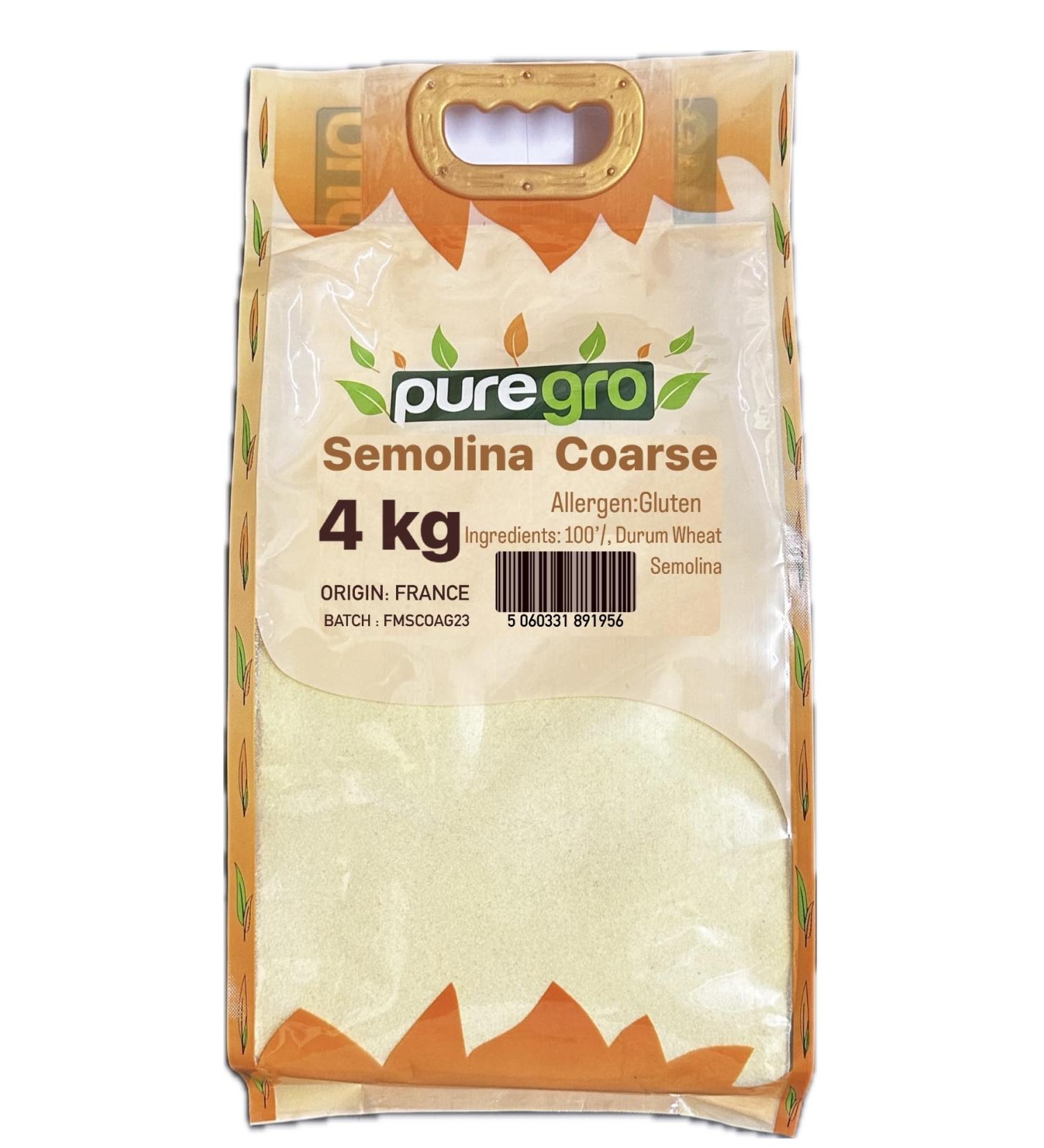 Puregro Semolina Coarse 4kg