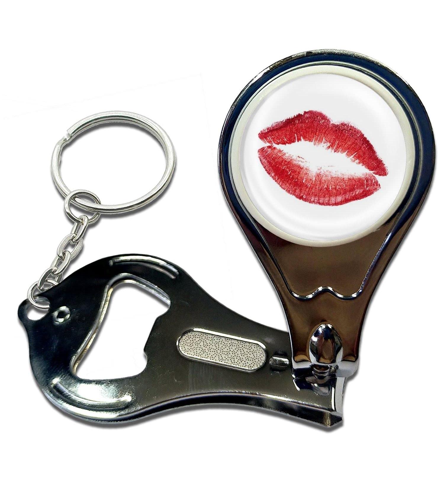BadgeBeast.co.uk Lips - Key Ring Bottle Opener and Nail Clipper - Buy Online on GoSupps.com