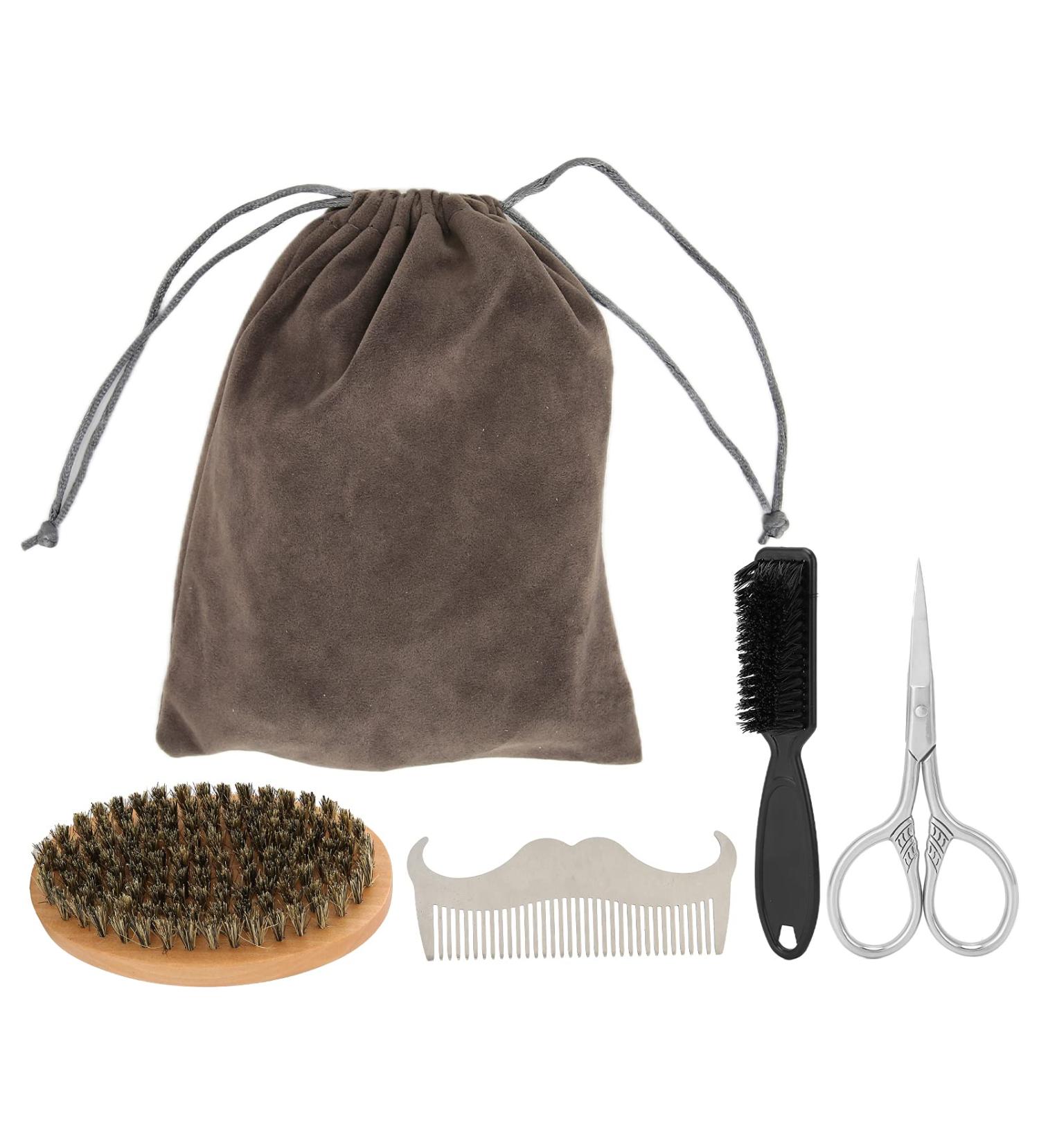 Beard Grooming Kit Retro Portable & Lightweight Products for Men | Best Grooming Essentials - Buy Online on GoSupps.com