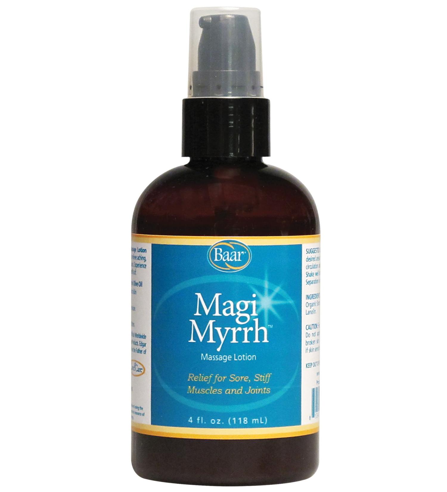 Magi Myrrh Massage Lotion 4 Fl. Oz.