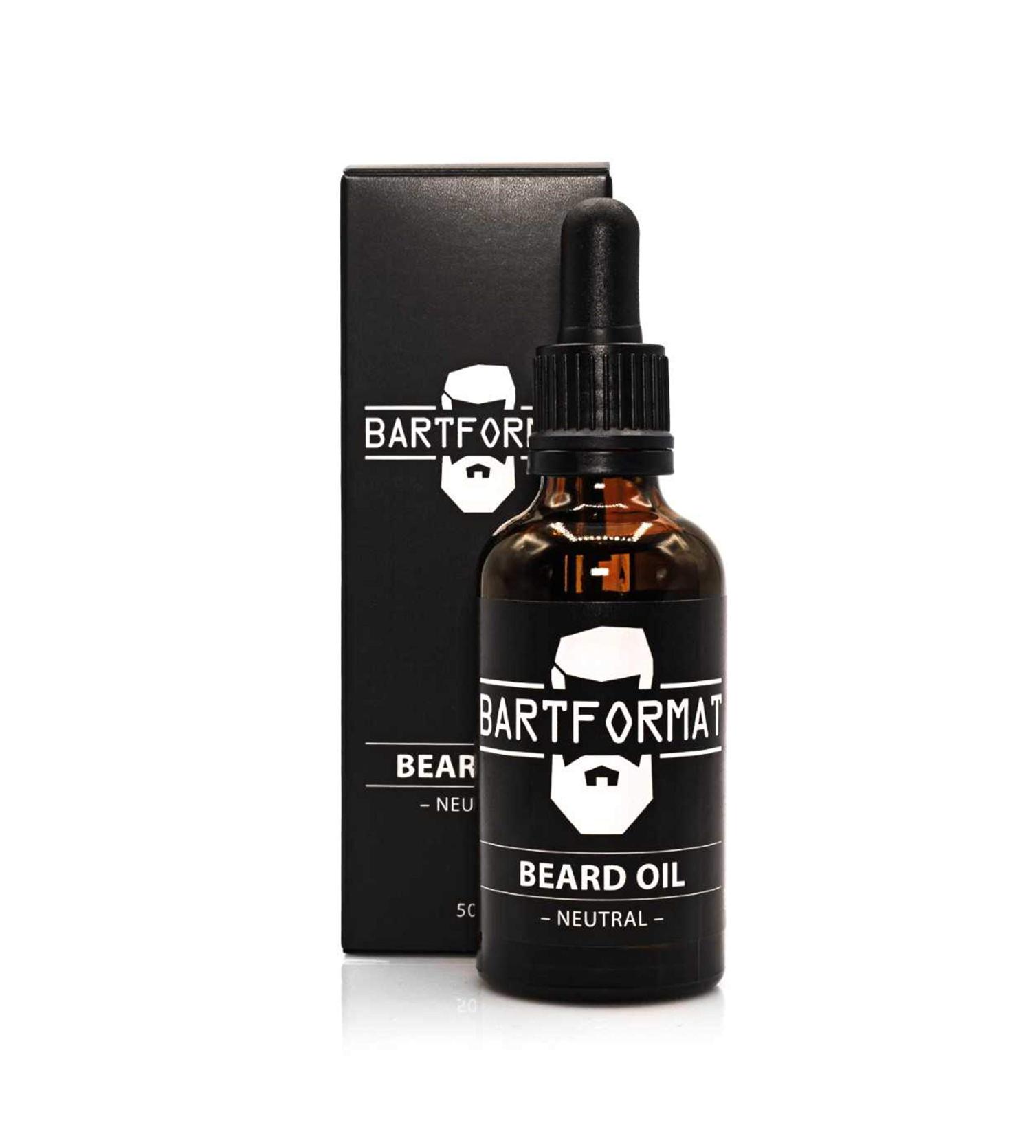 BartFormat Beard Oil for Men | 50ml Softening Beard Oil with Jojoba Aloe Vera & Chamomile | Suitable for All Beard Types - Buy Online on GoSupps.com