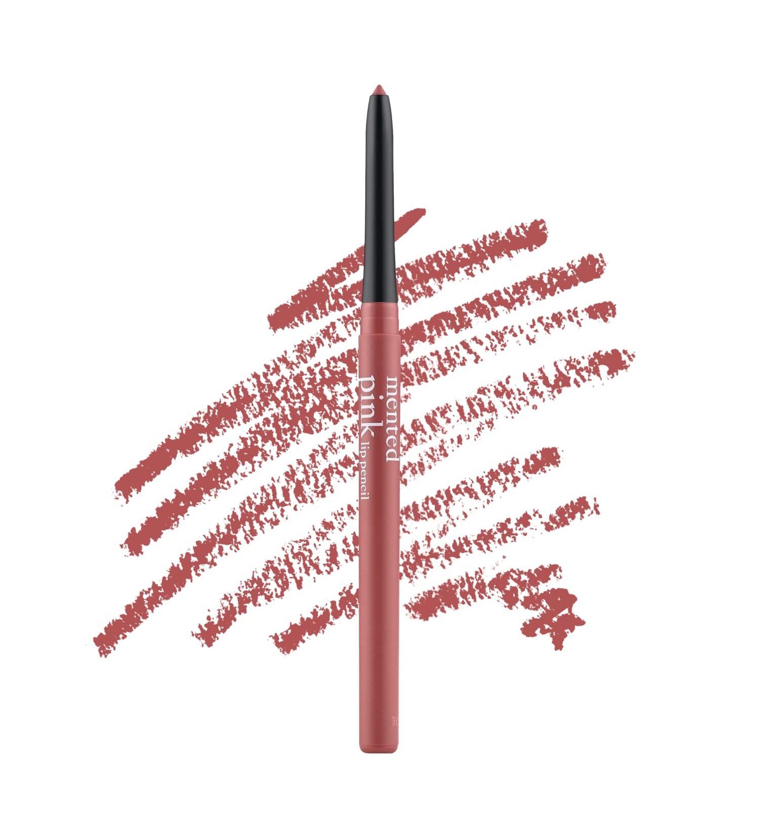 Mented Cosmetics Pink Lip Liner Pencil - Waterproof, Natural, Vegan & Cruelty-Free - Buy Online on GoSupps.com