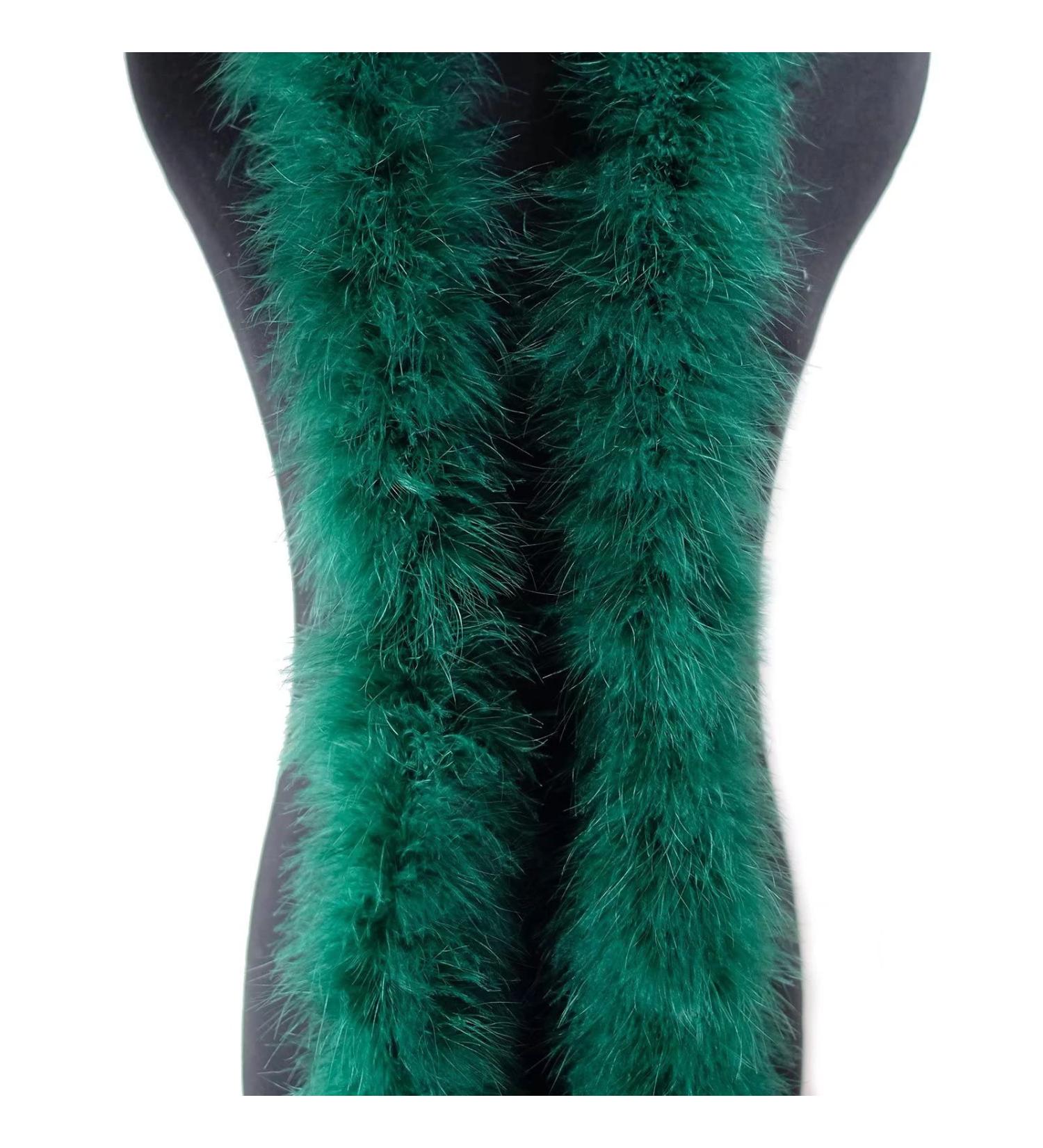 Z JONES 2.15 Yards 40g Blackish Green Marabou Feather Boa for Crafting & Costumes - Buy Online on GoSupps.com