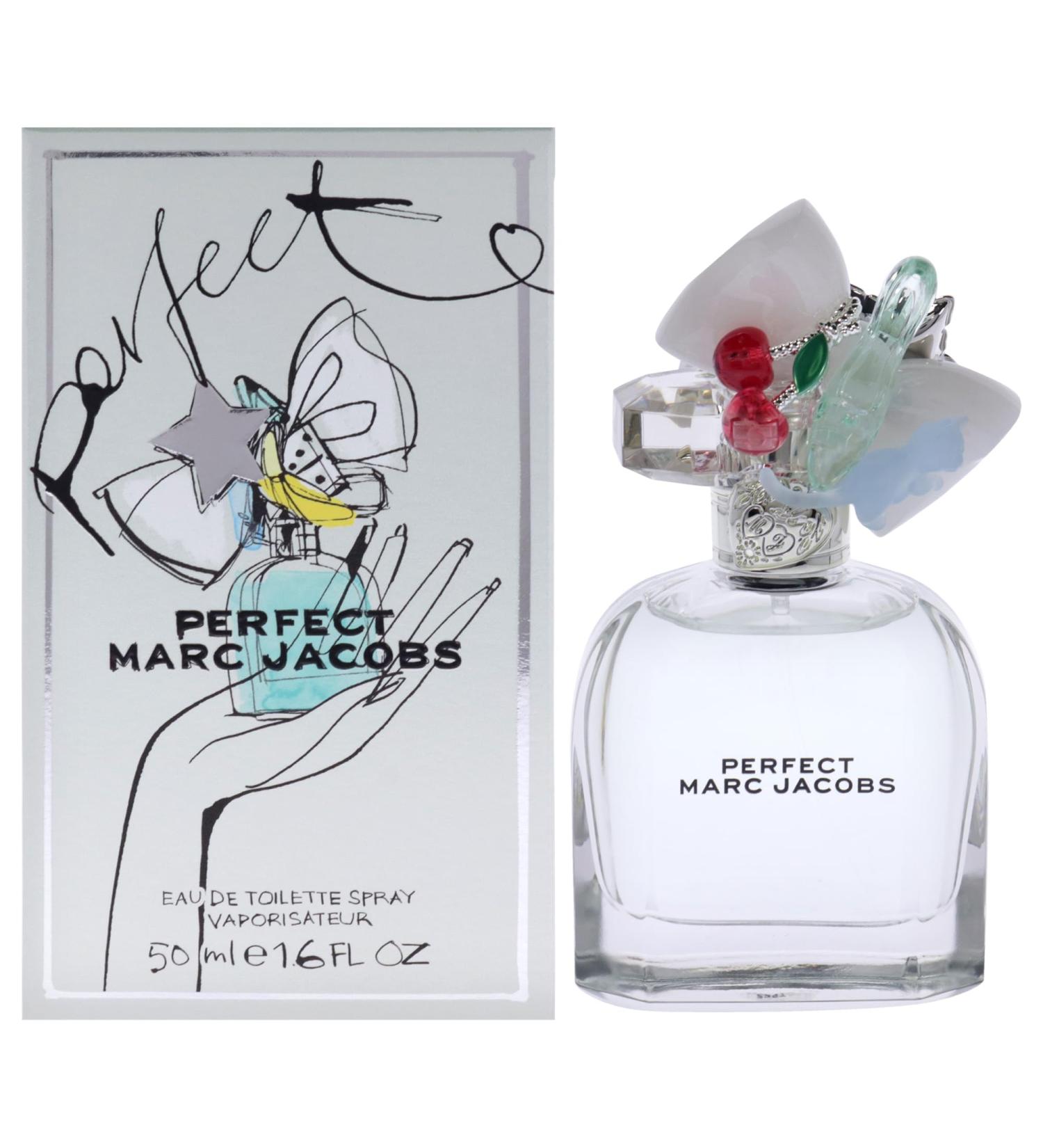 Marc Jacobs Perfect by Marc Jacobs for Women - 1.6 oz EDT Spray Floral 1 Count (Pack of 1) - Buy Online on GoSupps.com