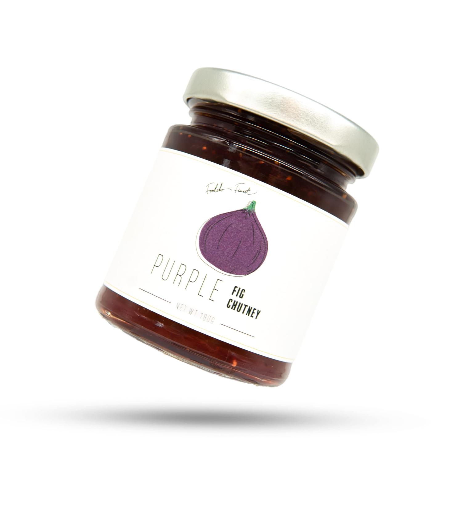 Buy FOODOKO FINEST Gourmet Fig Chutney | Fruity-Sweet Delicacy for Gourmets | International Shipping Available - Buy Online on GoSupps.com