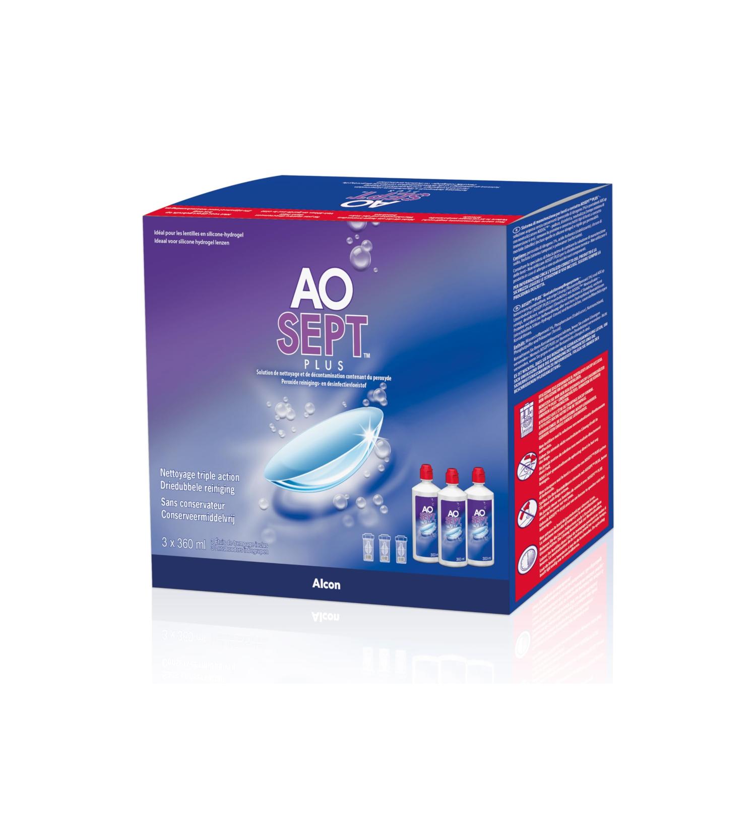 AOSEPT 10103647 Plus Lentille de Couleur Mensuelle