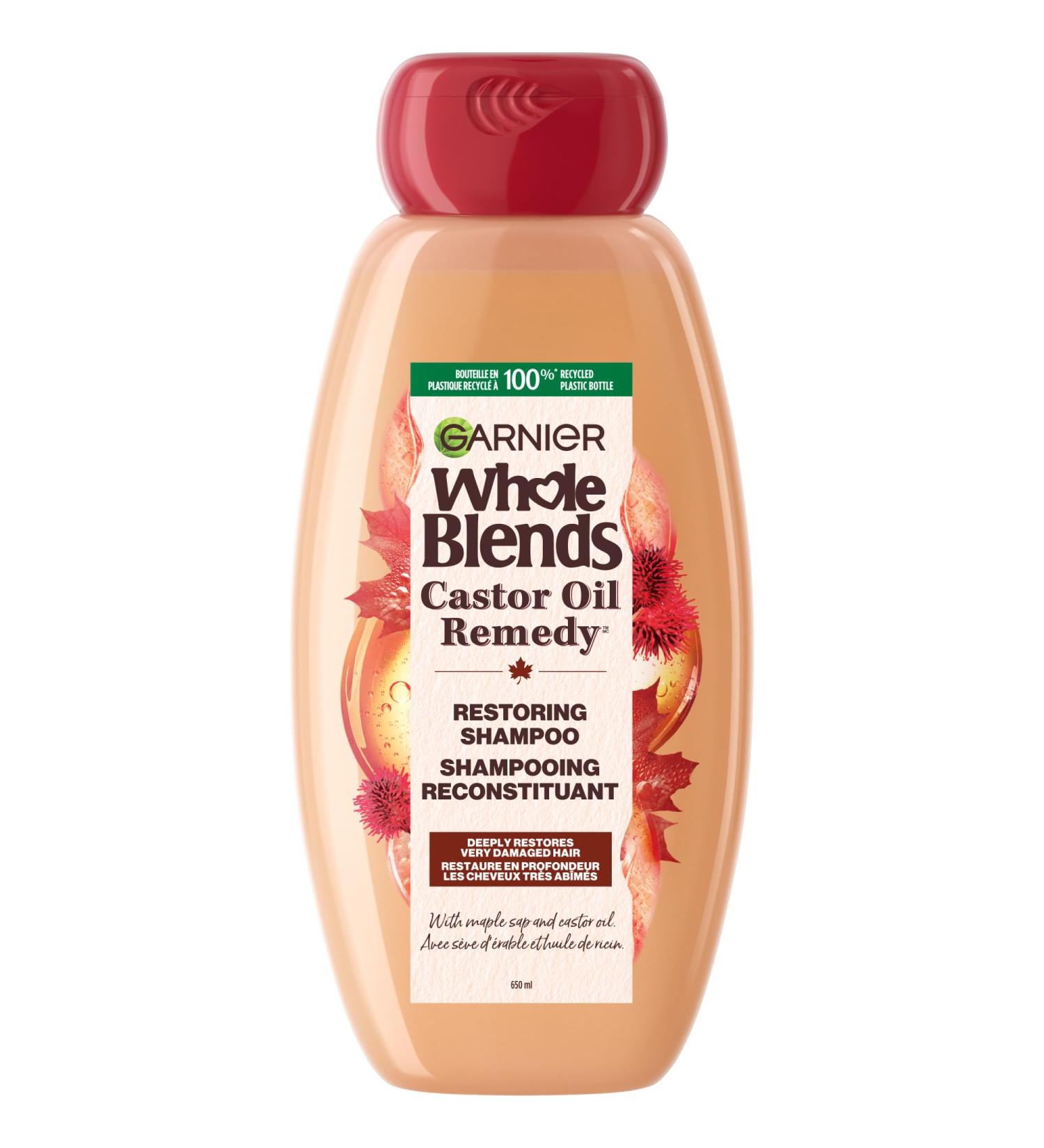 Garnier Smoothing Shampoo Whole Blends Coconut Oil and Cocoa Butter 650ml - Buy Online on GoSupps.com