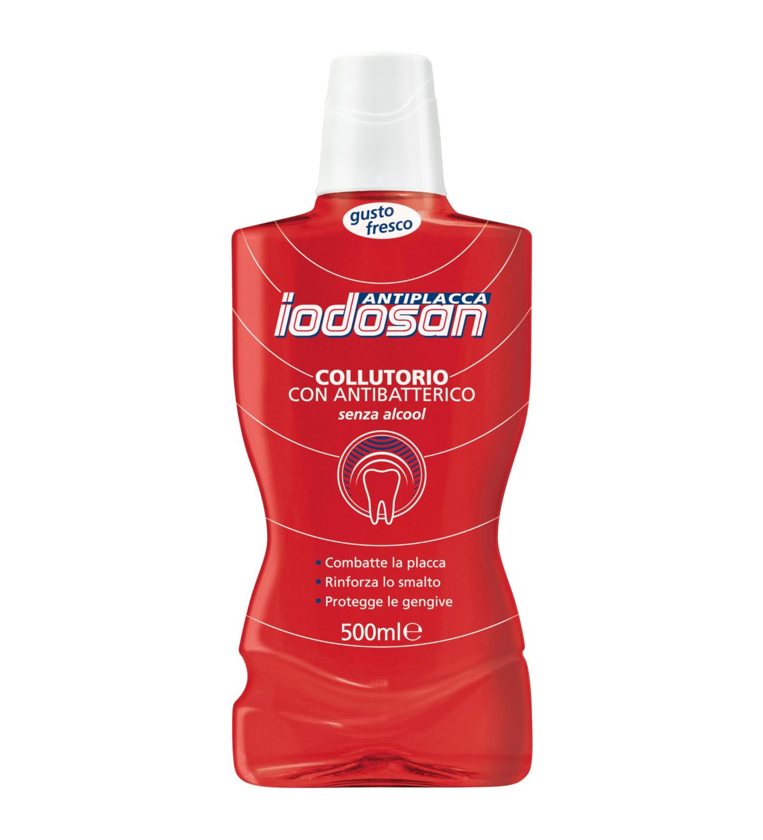 Mundwater Antiplacca 500 ml - Effective Oral Care for Fresh Breath | International Shipping - Buy Online on GoSupps.com