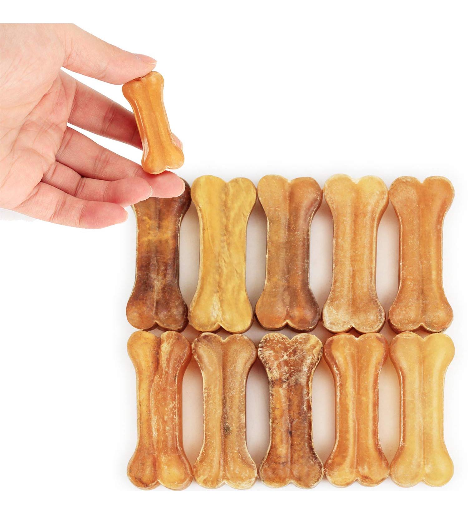 16 Pack 5.5cm Cowhide Dog Chew Sticks Teeth Strengthening Dog Dental Stick - BPS-5092 x 2 - Buy Online on GoSupps.com
