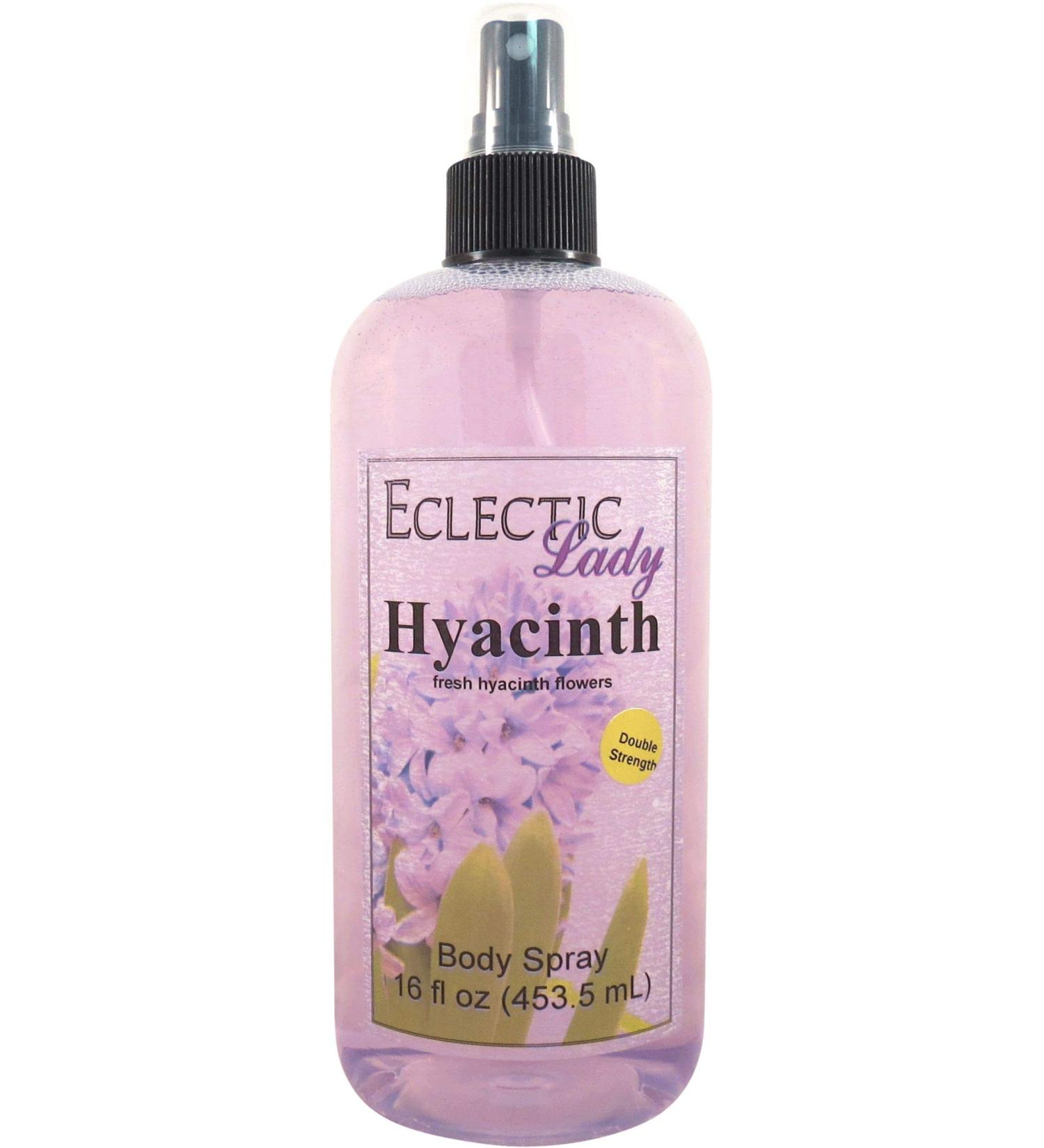 Hyacinth Body Spray (Double Strength) 16 ounces Body Mist for Women with Clean Light & Gentle Fragrance Long Lasting Perfume with Comforting Scent for Men & Women Cologne with Soft Subtle Aroma 16 Fluid Ounces (Double Strength) - Buy Online on GoSupps.com