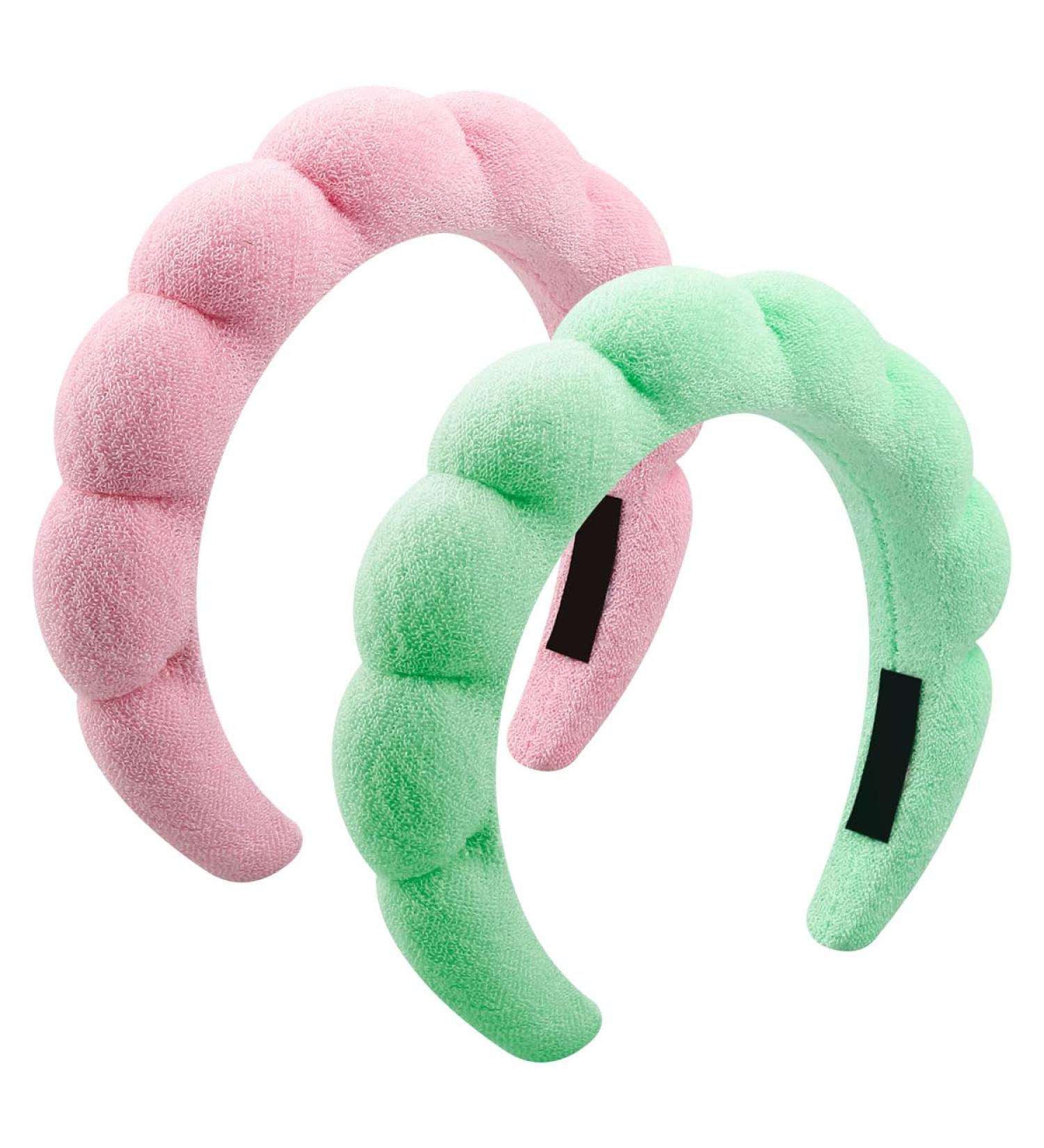 GLADFRESIT Wide Headbands for Women Hair Soft Headband Hairband for Makeup Washing Face Shower Hair Bands Hair Accessories for Sports Fit for Girls Women Ladies - Buy Online on GoSupps.com