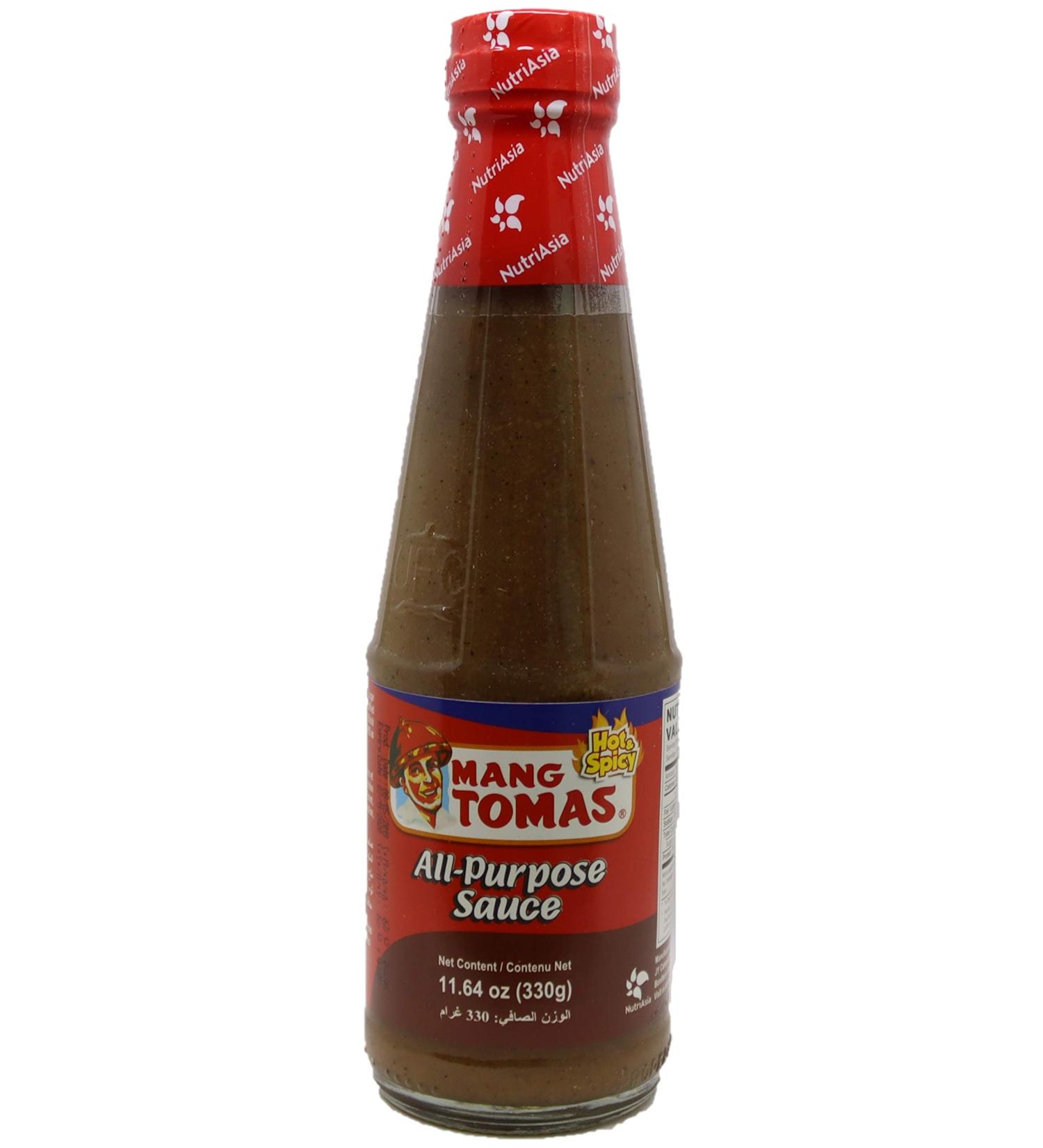 Mang Tomas All Purpose Sauce ( Hot & Spicy) 330G - Buy Online on GoSupps.com