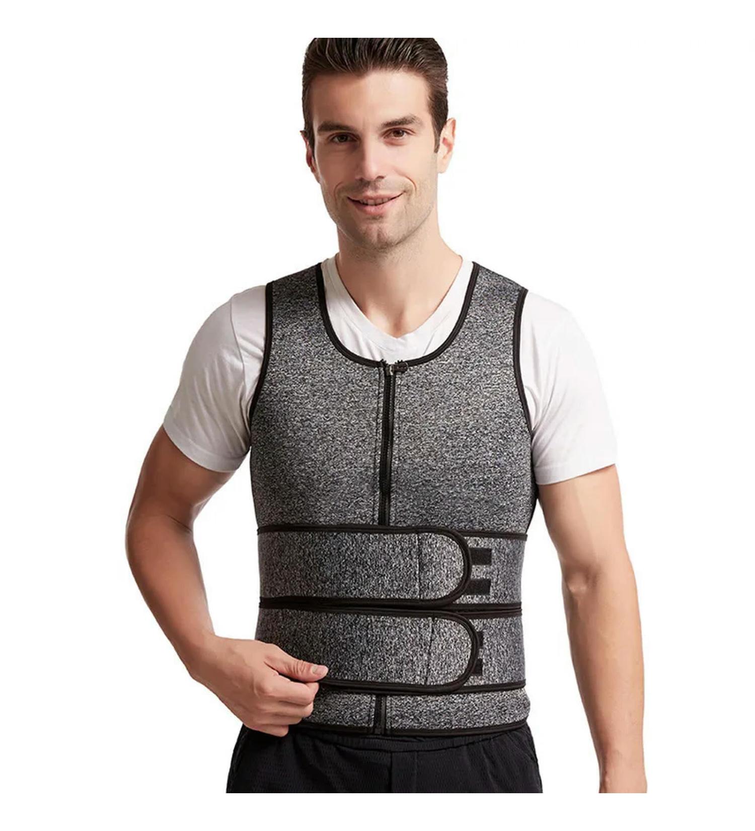 Adjustable Men Back Waist Posture Corrector Adult Correction Belt Waist Trainer Shoulder Gray M - Buy Online on GoSupps.com