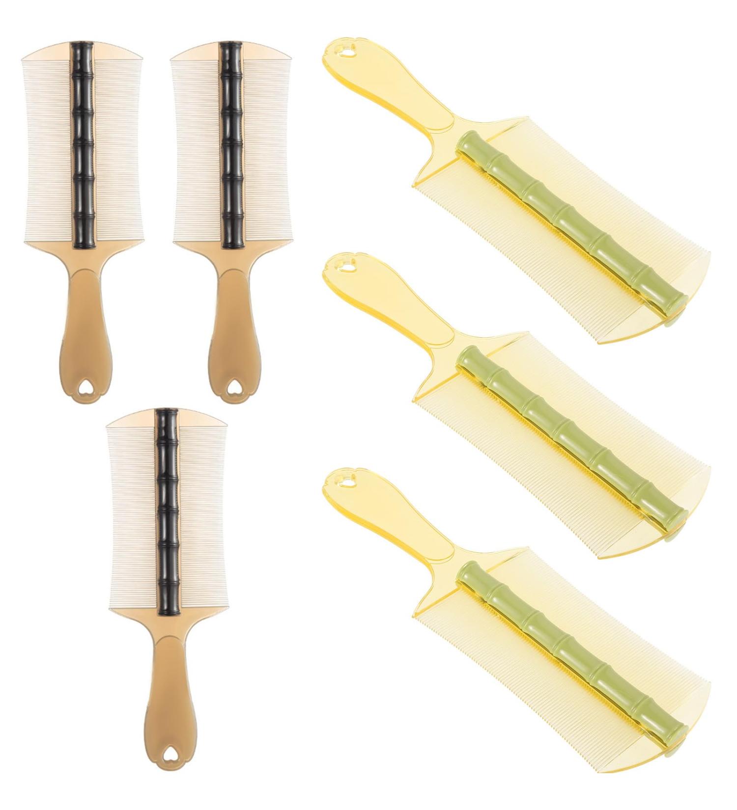 ERINGOGO Peigne Poux Dents Fines Double Face 6 Pi ces en Plastique pais Poign e Ergonomique limination Pellicules Cuir Chevelu Soins Cheveux pais Gar on et Filles Adultes - Buy Online on GoSupps.com