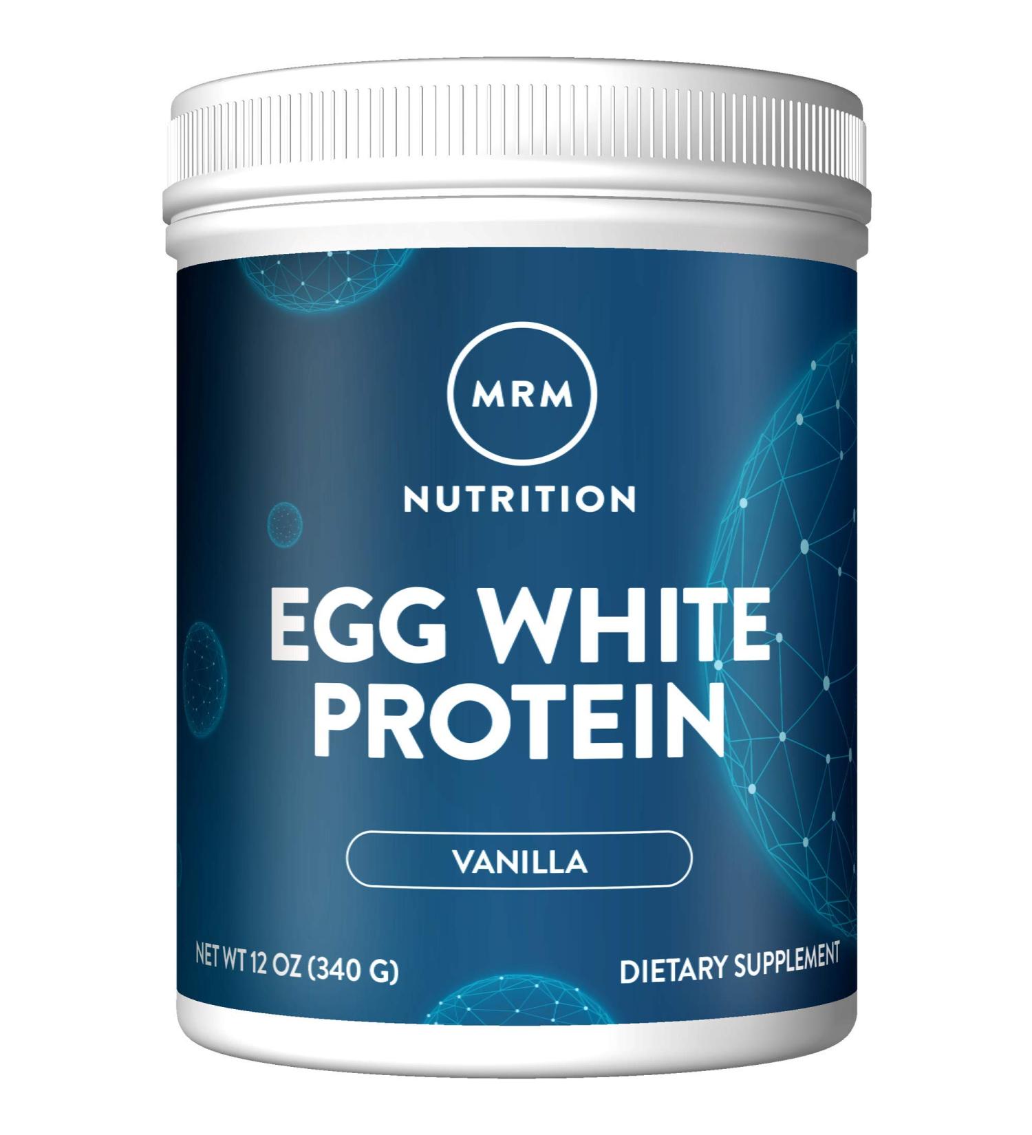 Metabolic Response Modifier Egg White Protein Vanilla - 12 oz | High-Purity Protein for Lean Muscle Growth | International Shipping Available - Buy Online on GoSupps.com